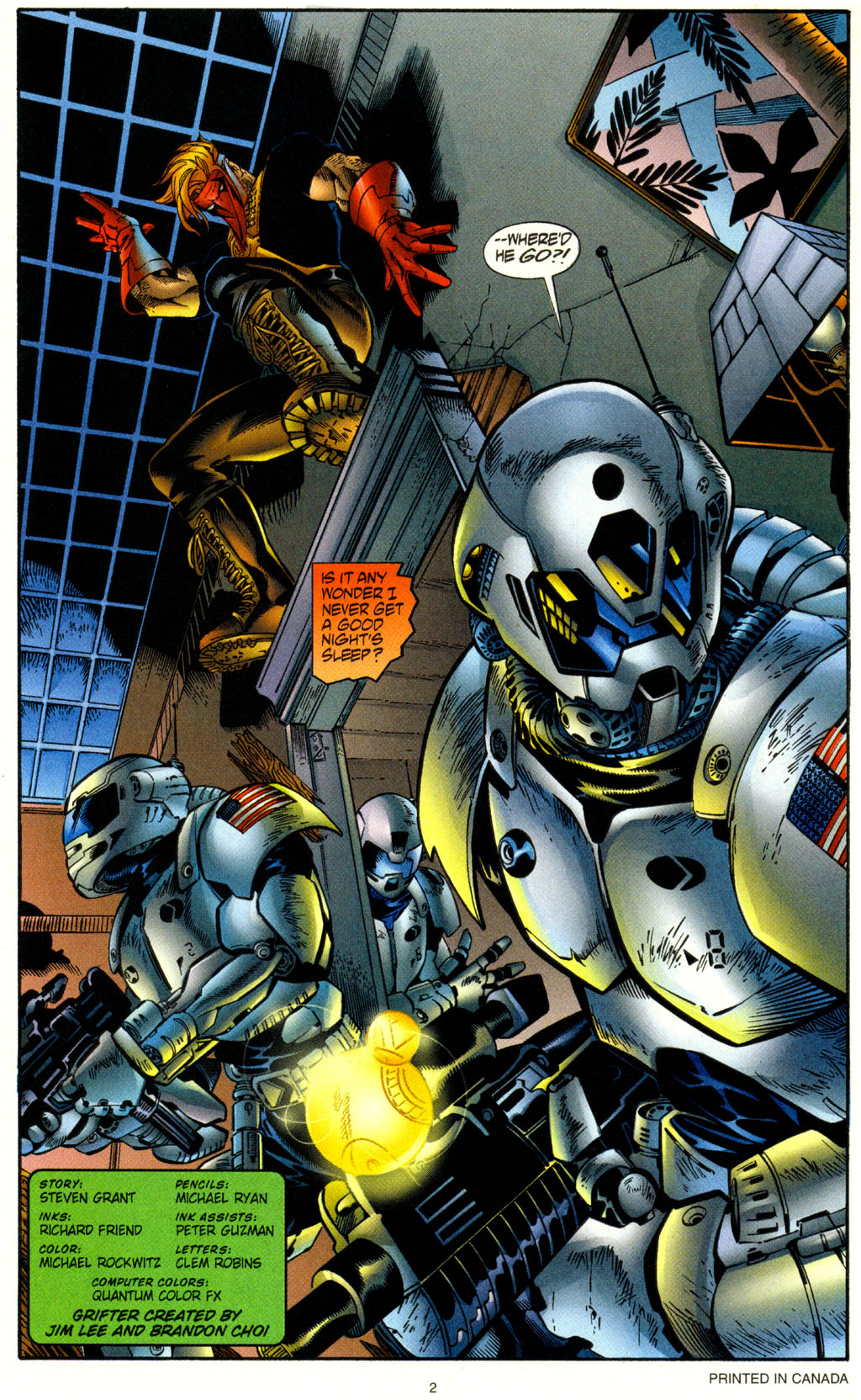 Read online Grifter (1996) comic -  Issue #6 - 3