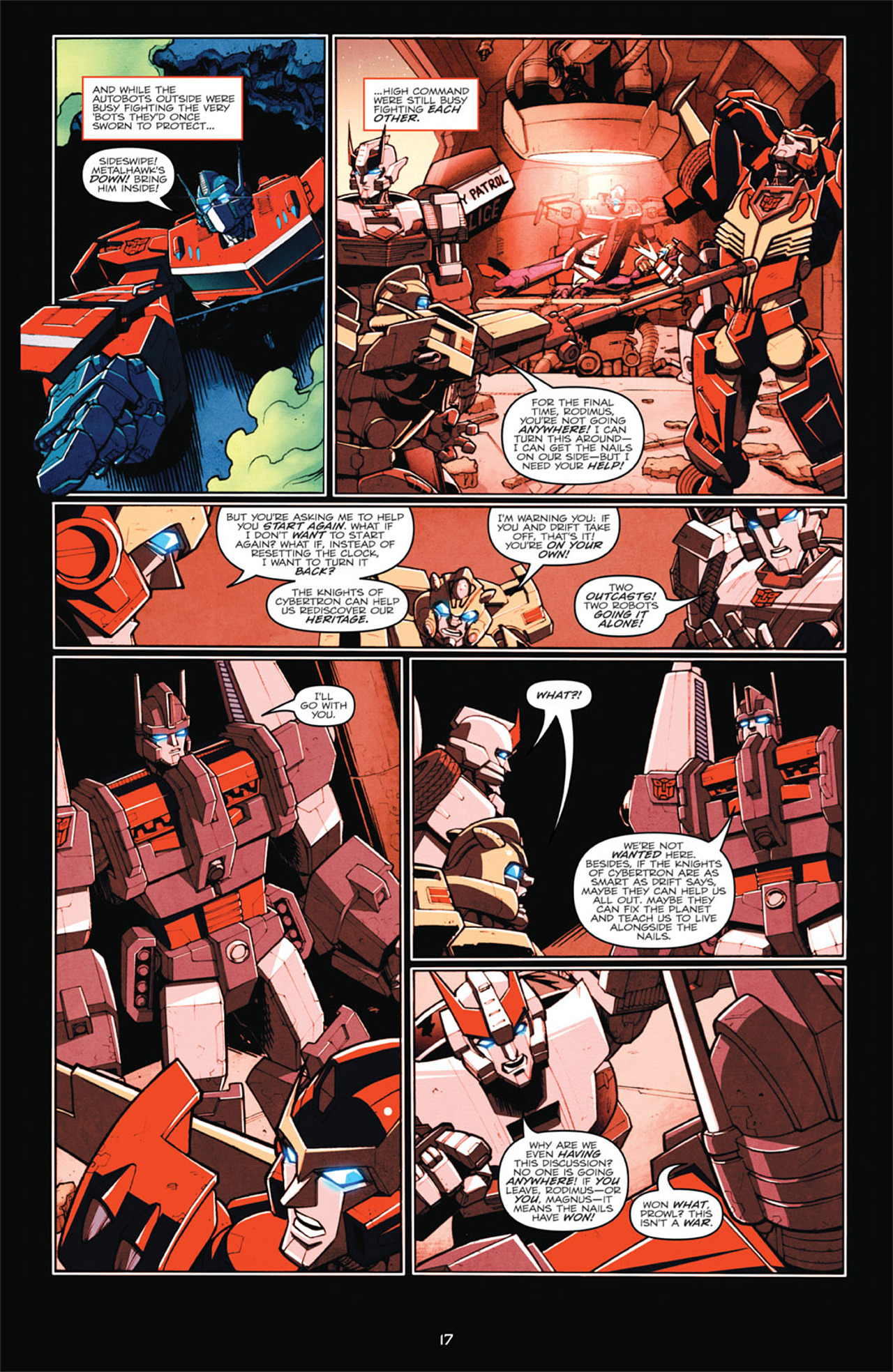 Read online The Transformers: Death of Optimus Prime comic -  Issue # Full - 22