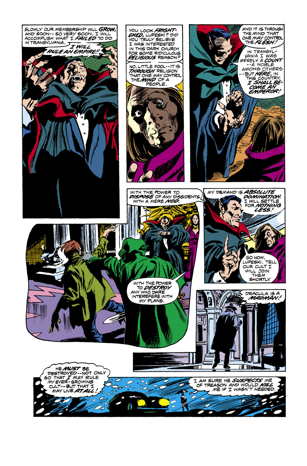 Read online Tomb of Dracula (1972) comic -  Issue #55 - 5