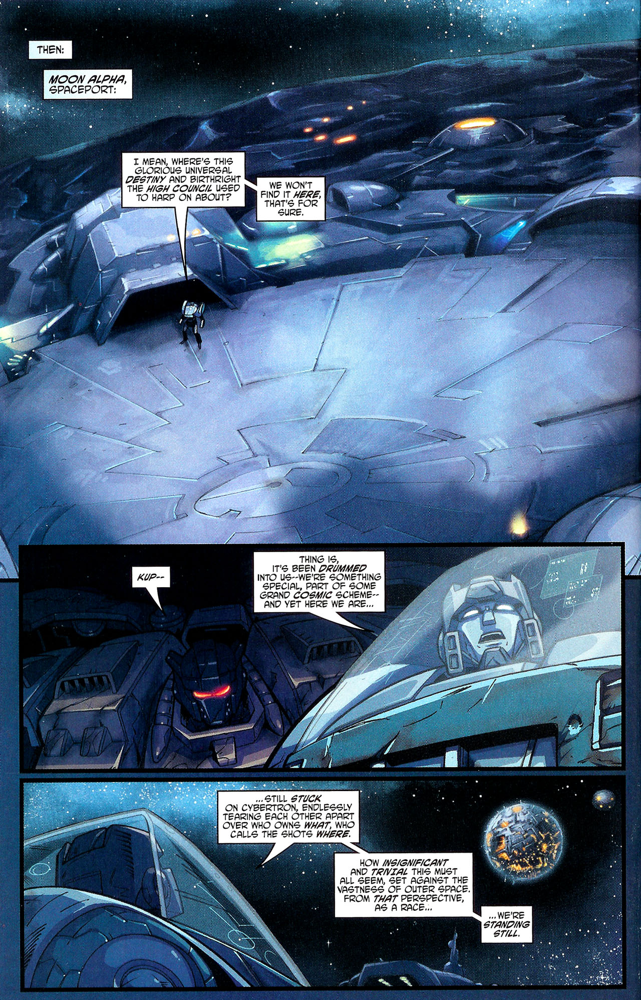 Read online Transformers War Within: "The Dark Ages" comic -  Issue #1 - 9