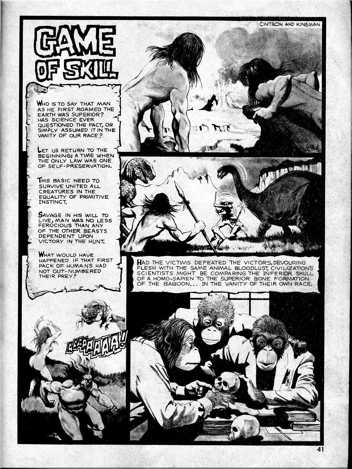 Read online Nightmare (1970) comic -  Issue #10 - 41