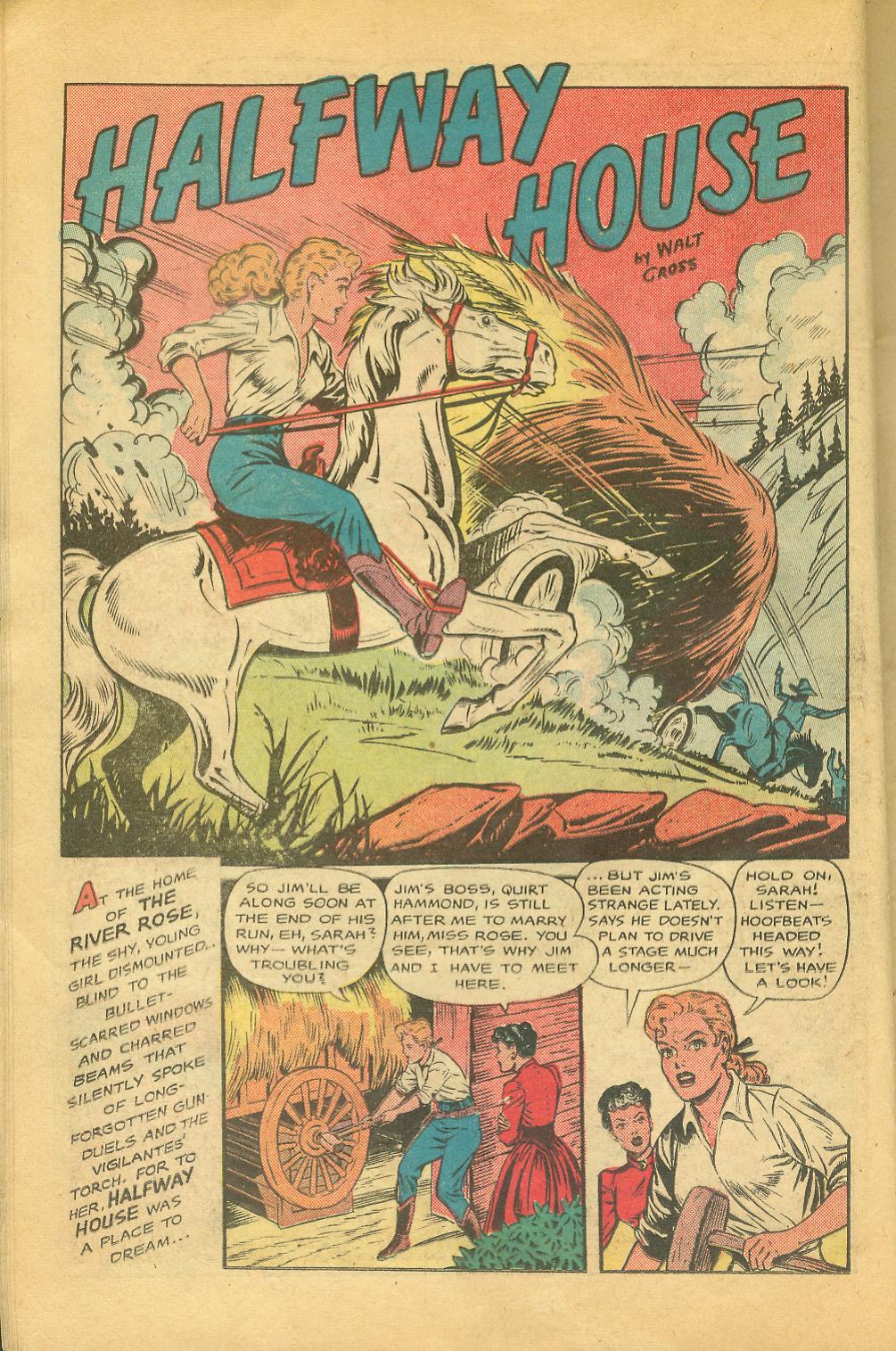 Read online Cowgirl Romances (1950) comic -  Issue #2 - 17