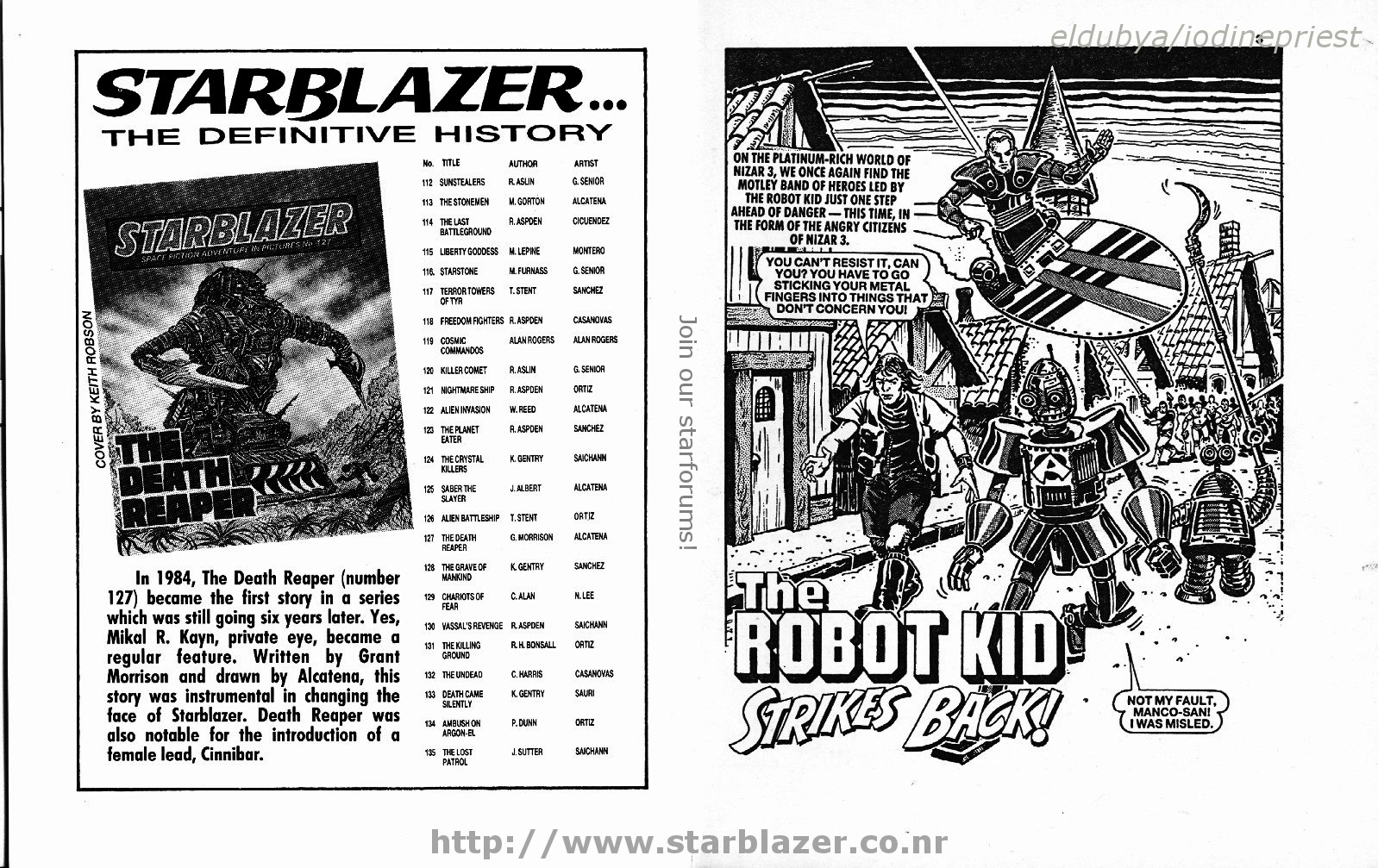 Read online Starblazer comic -  Issue #273 - 3
