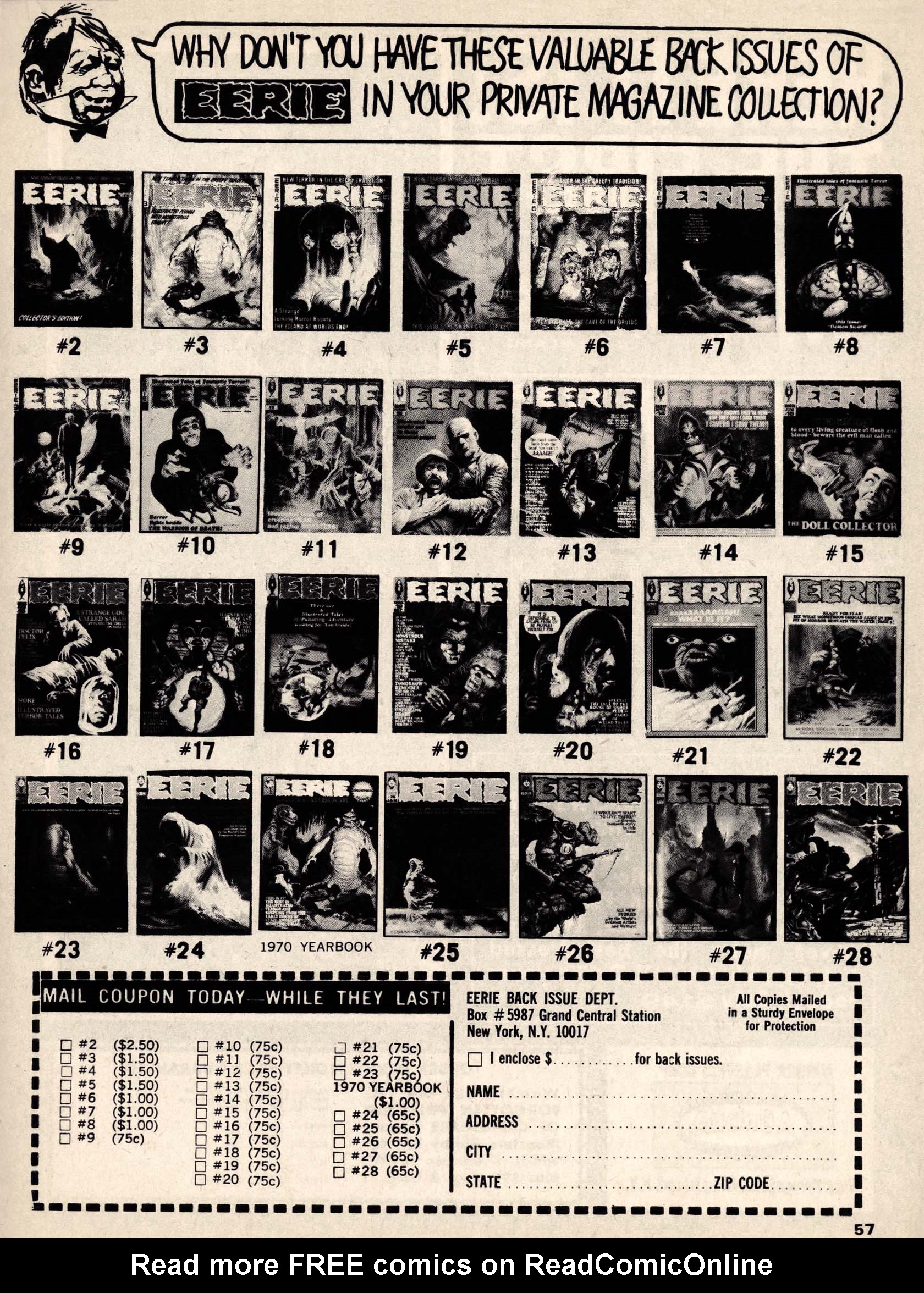 Read online Vampirella (1969) comic -  Issue #7 - 57