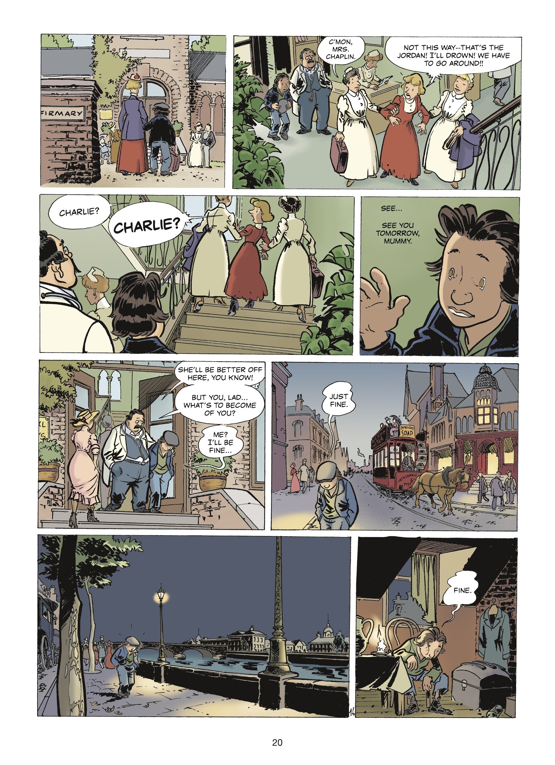 Read online The Stars of History: Charlie Chaplin comic -  Issue # TPB - 18