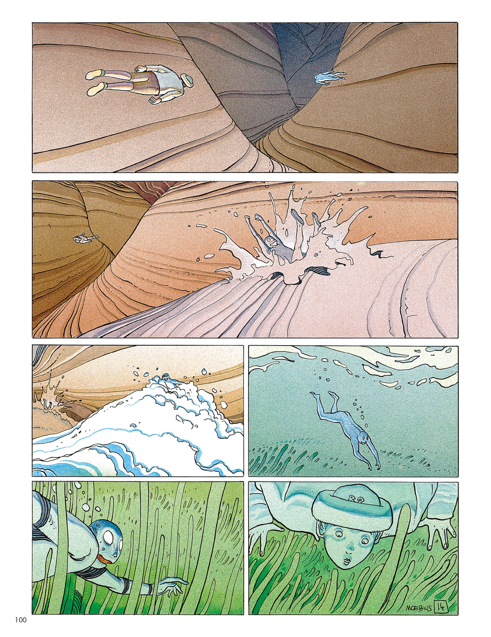 Read online Moebius Library comic -  Issue # TPB 3 - 88