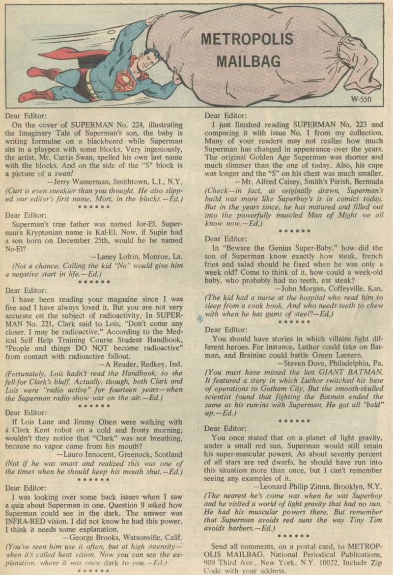 Read online Superman (1939) comic -  Issue #226 - 28