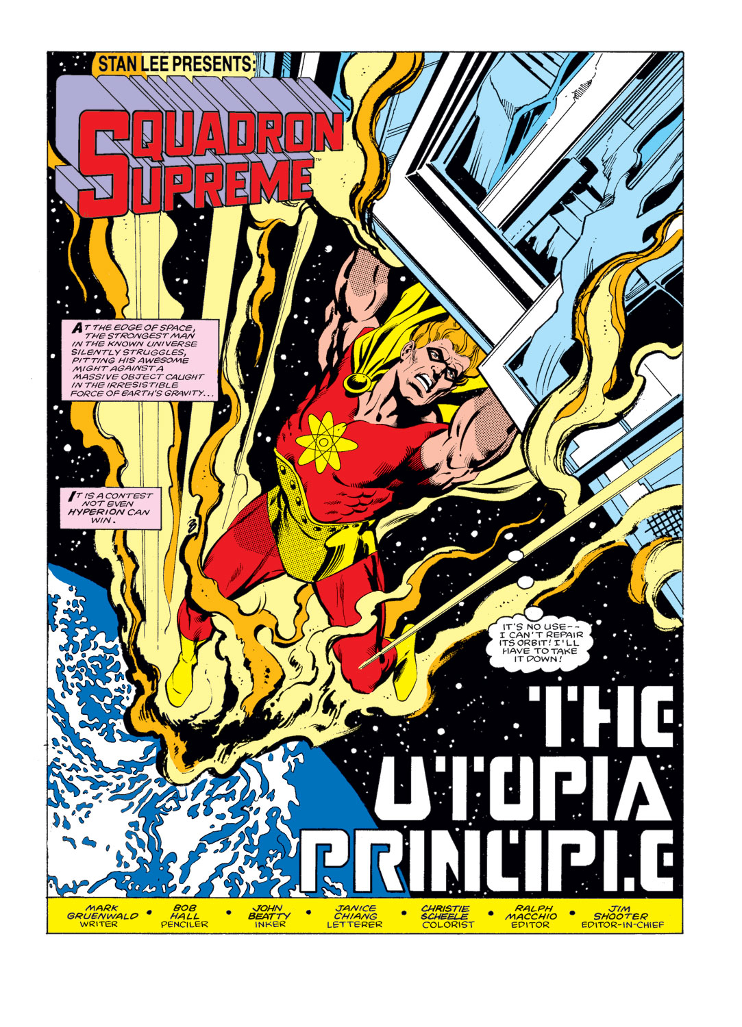 Read online Squadron Supreme (1985) comic -  Issue #1 - 2
