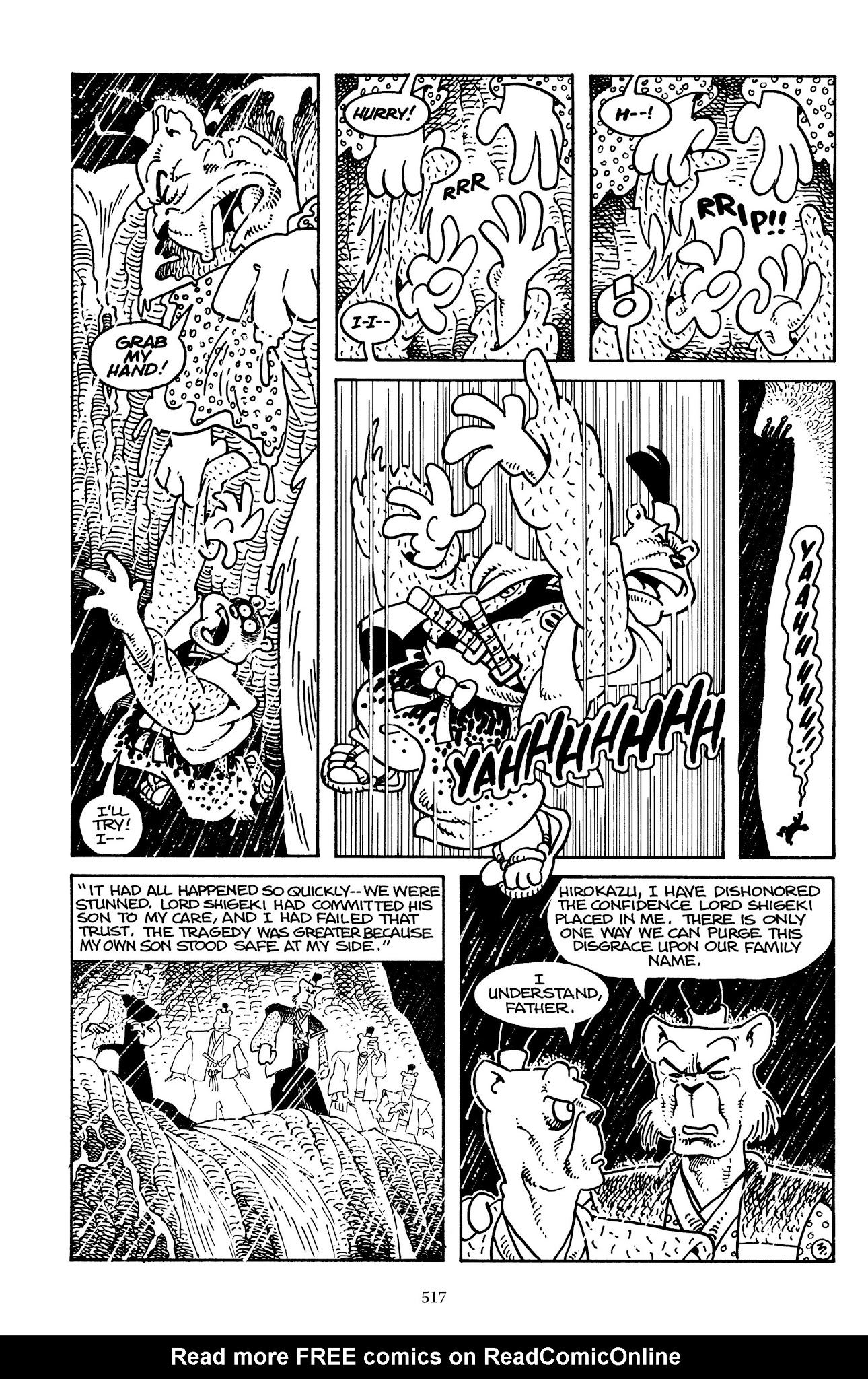 Read online The Usagi Yojimbo Saga comic -  Issue # TPB 1 - 505
