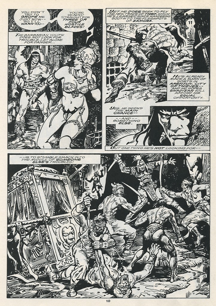 Read online The Savage Sword Of Conan comic -  Issue #217 - 12