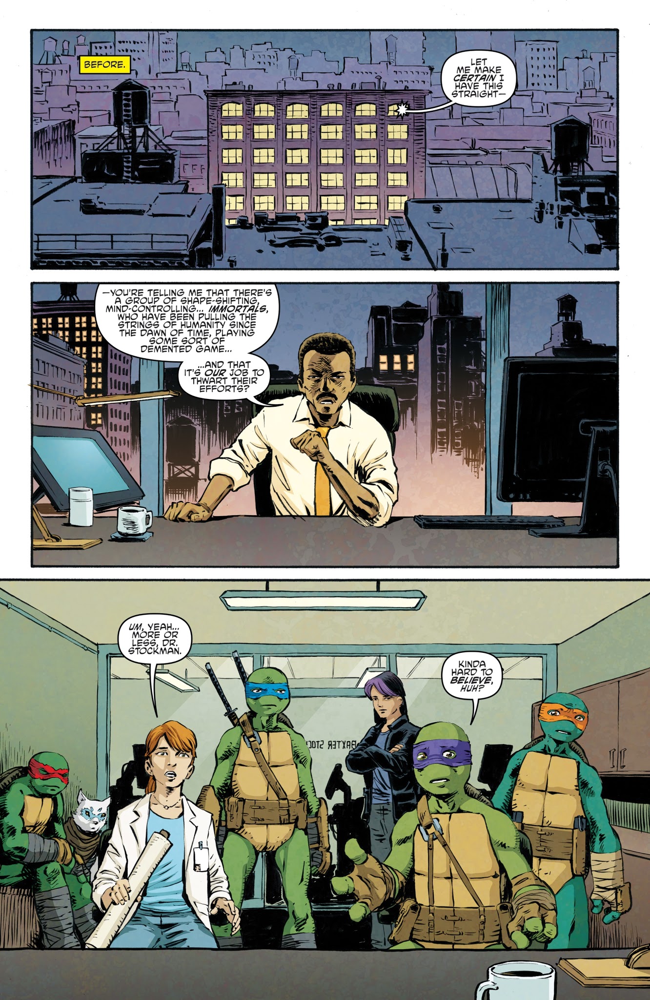 Read online Teenage Mutant Ninja Turtles (2011) comic -  Issue #72 - 4
