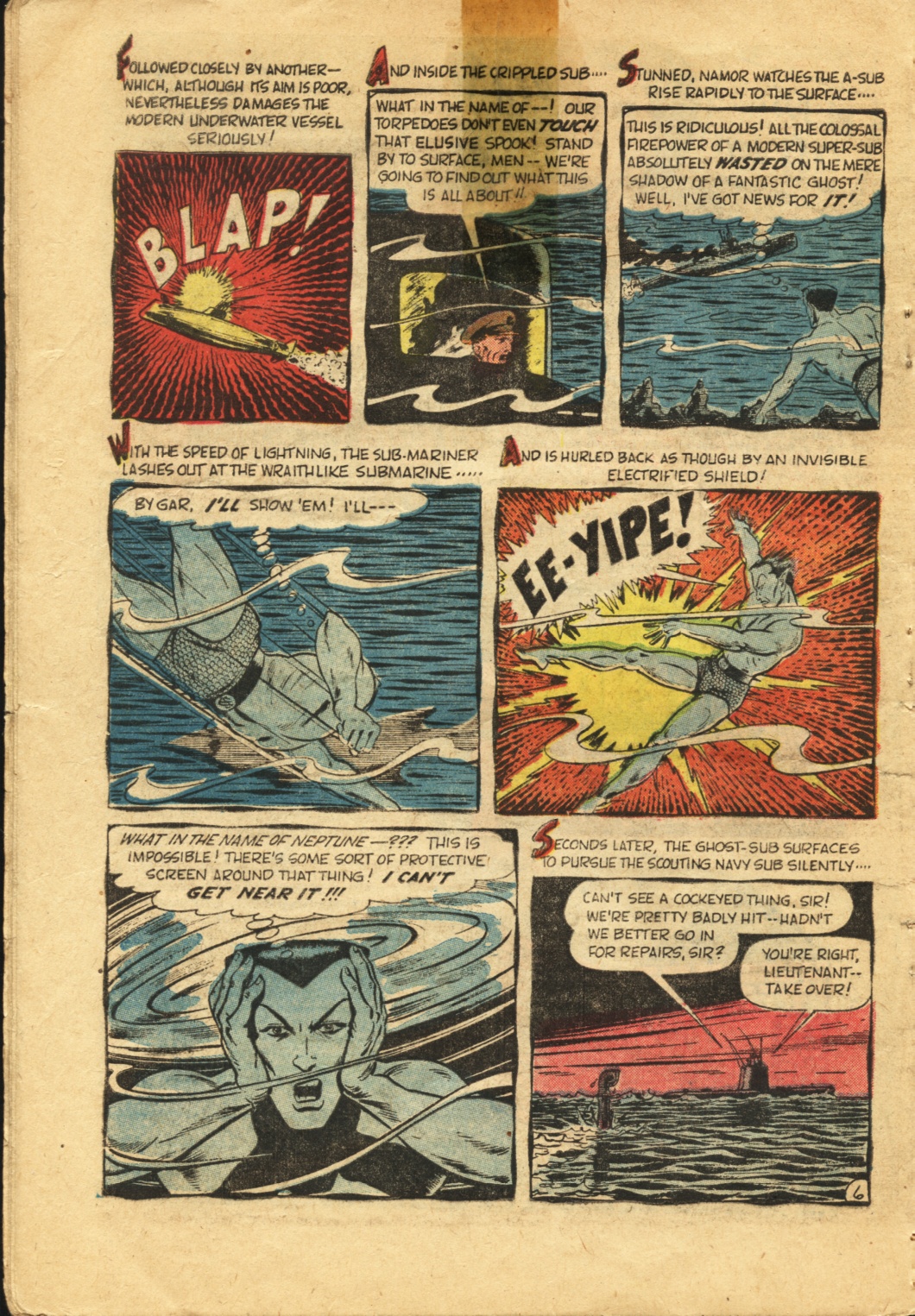 Read online Sub-Mariner Comics comic -  Issue #41 - 18