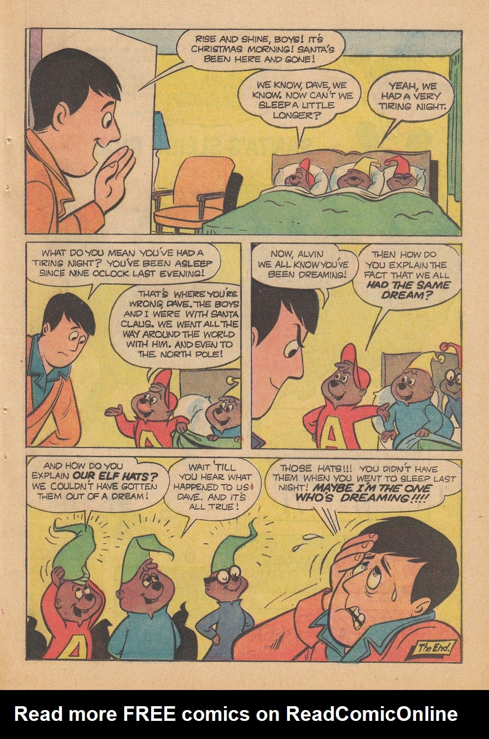 Read online Alvin and His Pals in Merry Christmas with Clyde Crashcup and Leonardo comic -  Issue # Full - 55