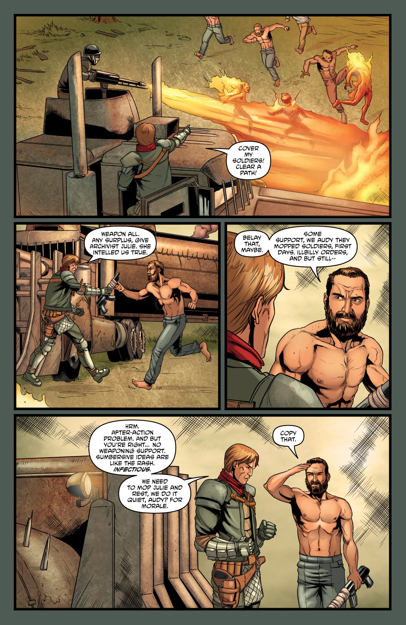 Read online Crossed Plus One Hundred: Mimic comic -  Issue #6 - 8