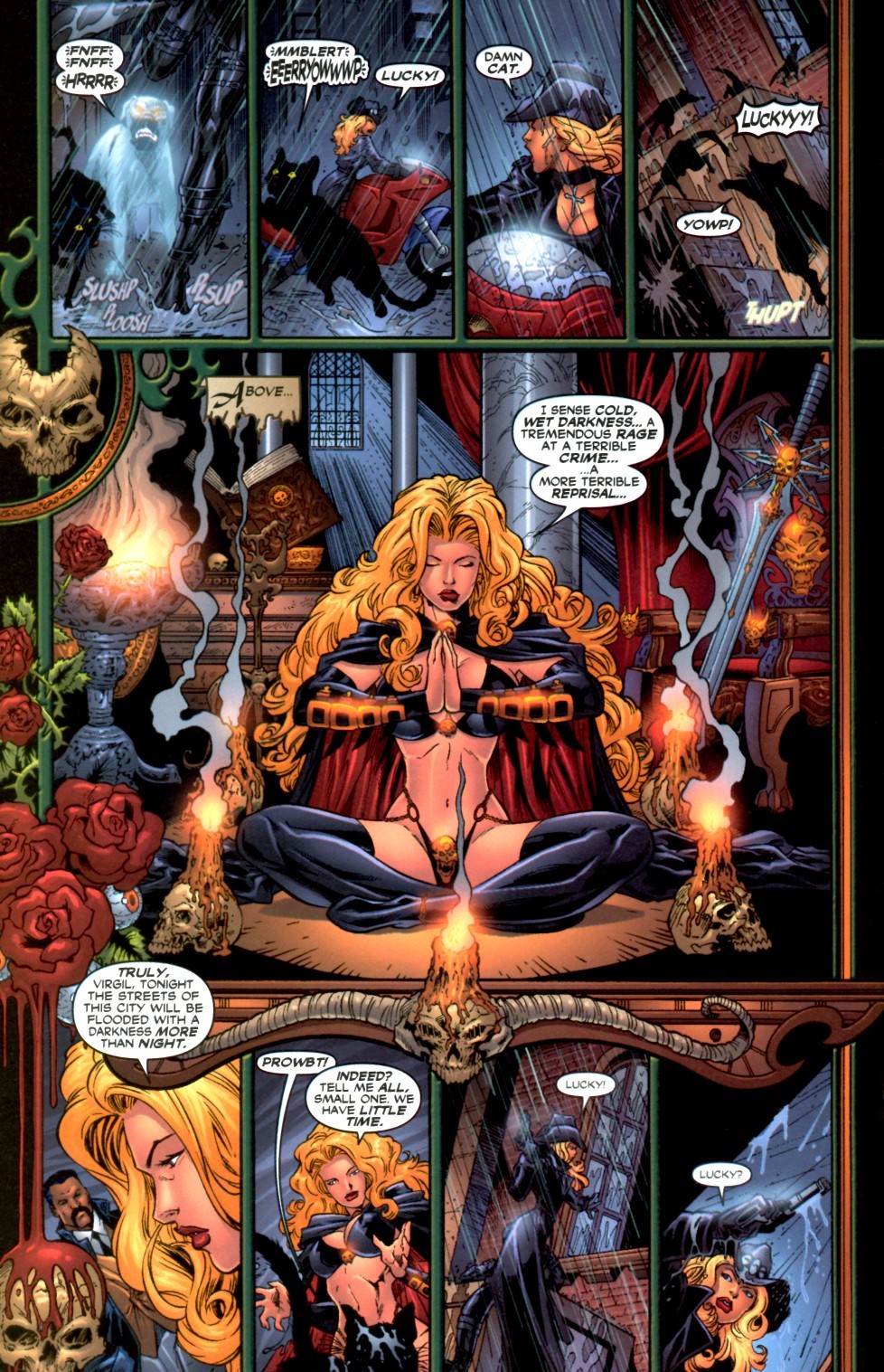 Read online Lady Death / Bad Kitty comic -  Issue # Full - 5