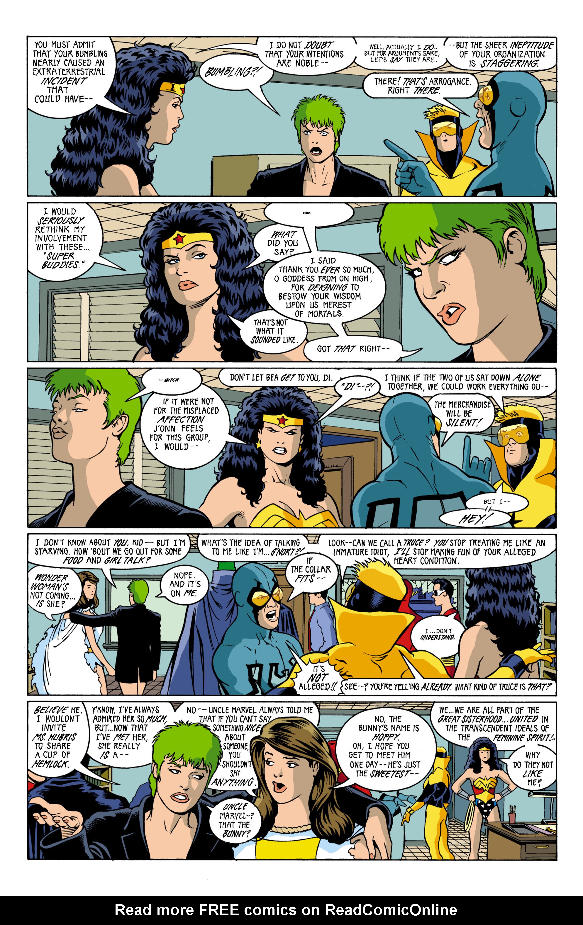 Read online Formerly Known as the Justice League comic -  Issue #6 - 21