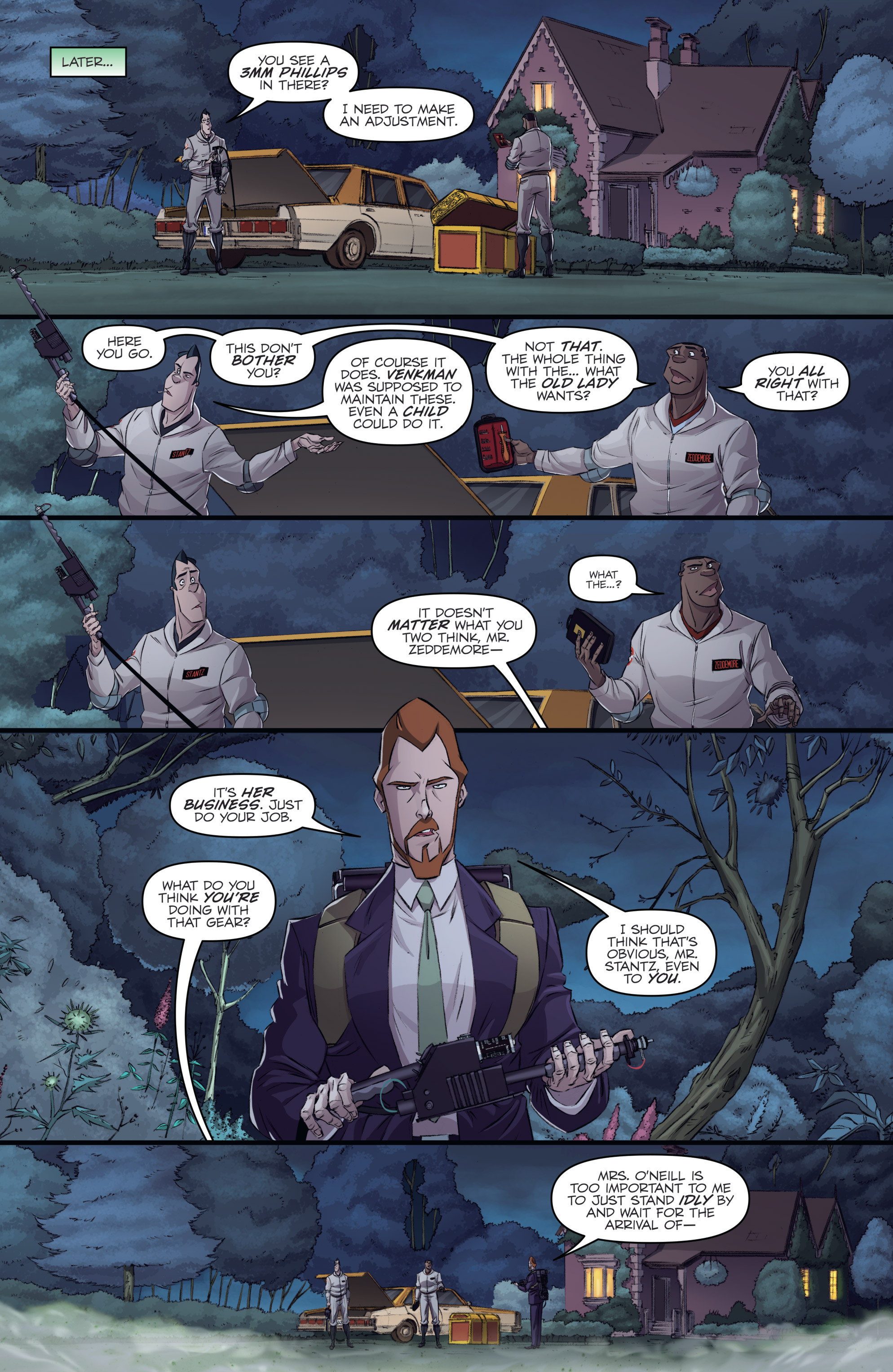 Read online Ghostbusters: International comic -  Issue #7 - 11