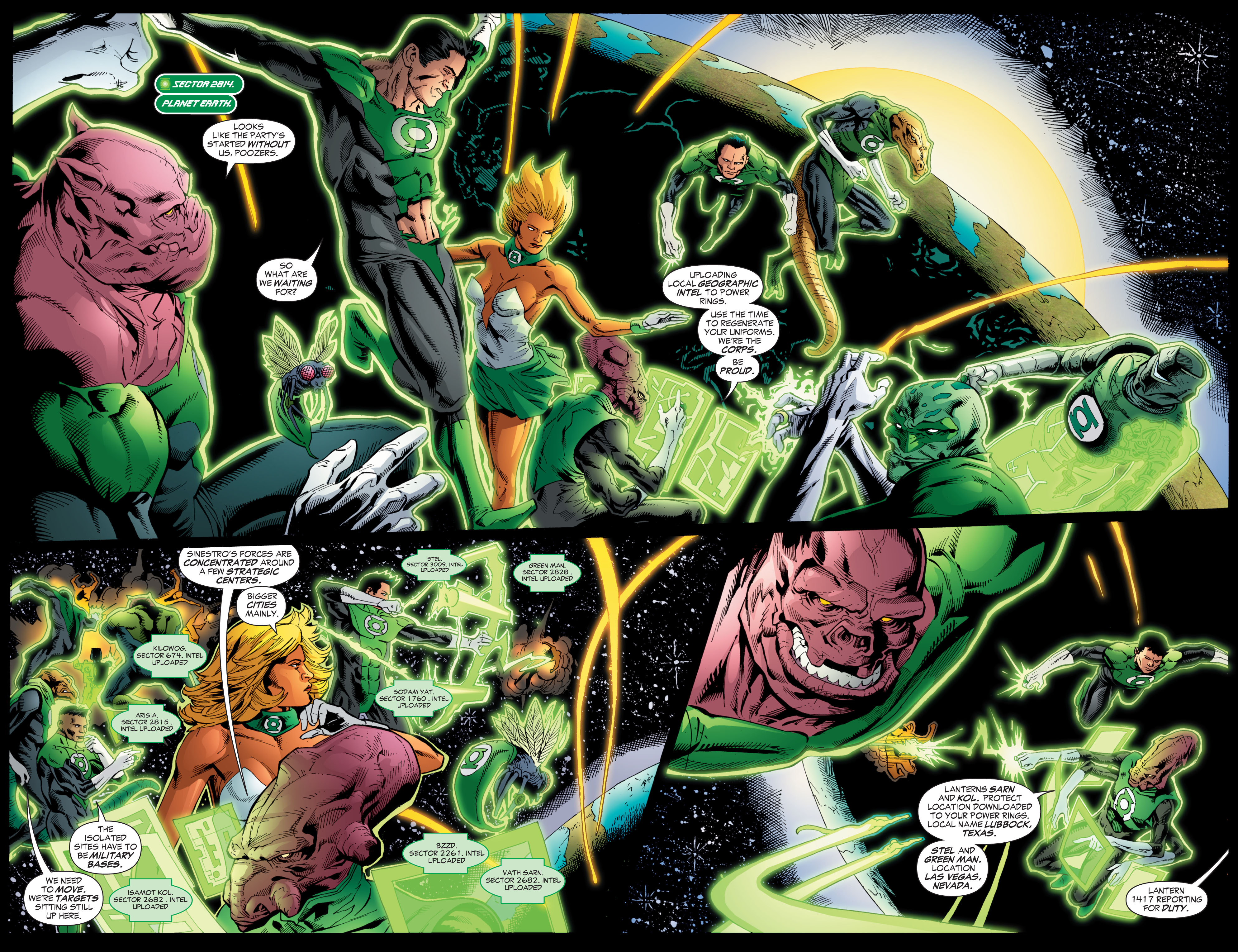 Read online Green Lantern: The Sinestro Corps War comic -  Issue # Full - 203