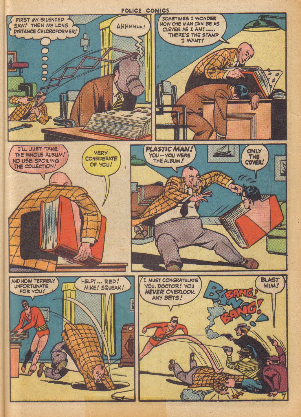 Read online Police Comics comic -  Issue #53 - 9