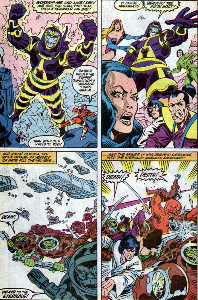 Read online Eternals (1985) comic -  Issue #12 - 17