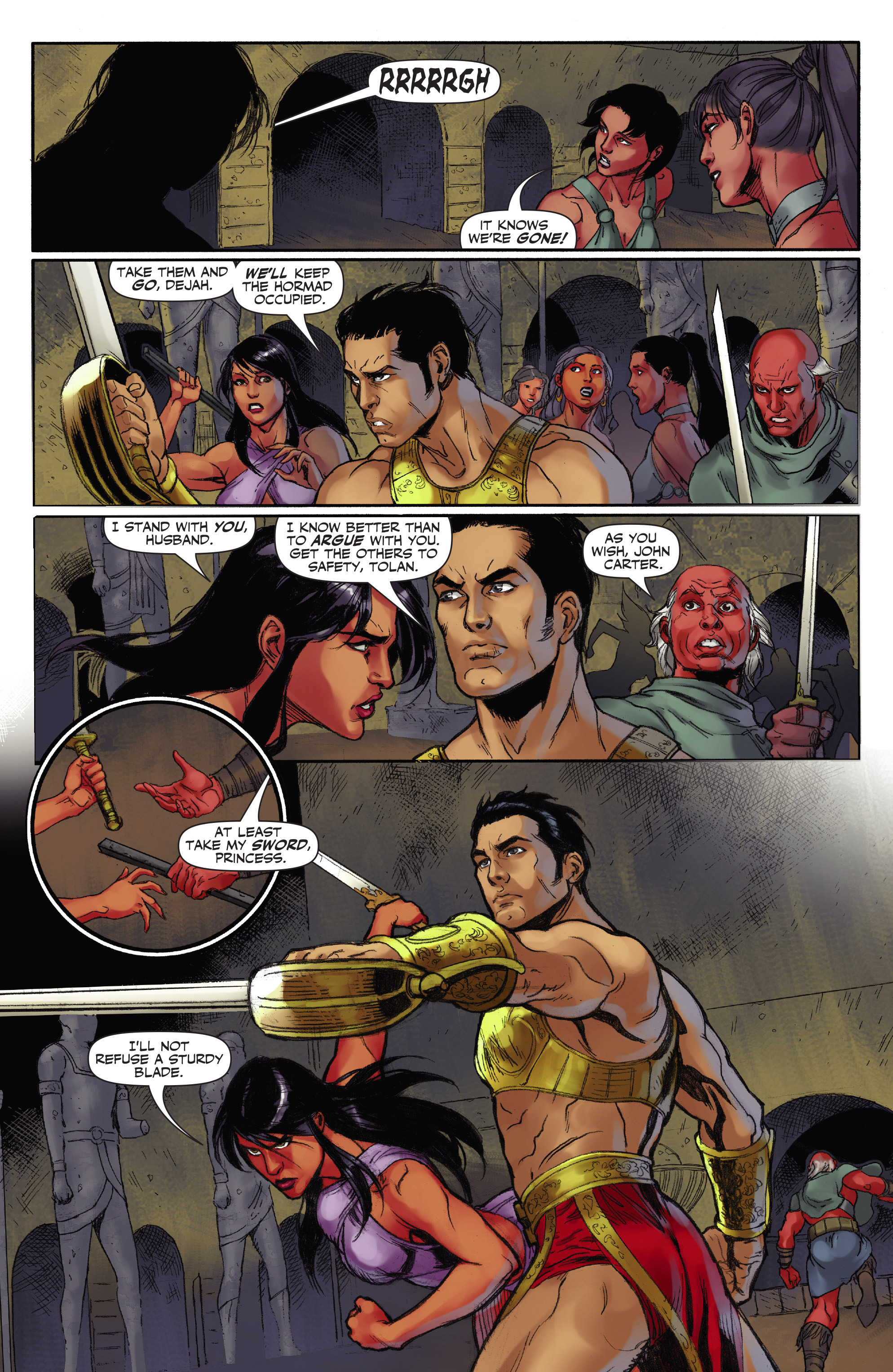 Read online John Carter, Warlord of Mars (2014) comic -  Issue #9 - 19