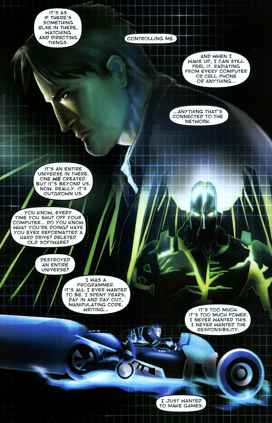 Read online TRON Ghost in the Machine comic Issue 1
