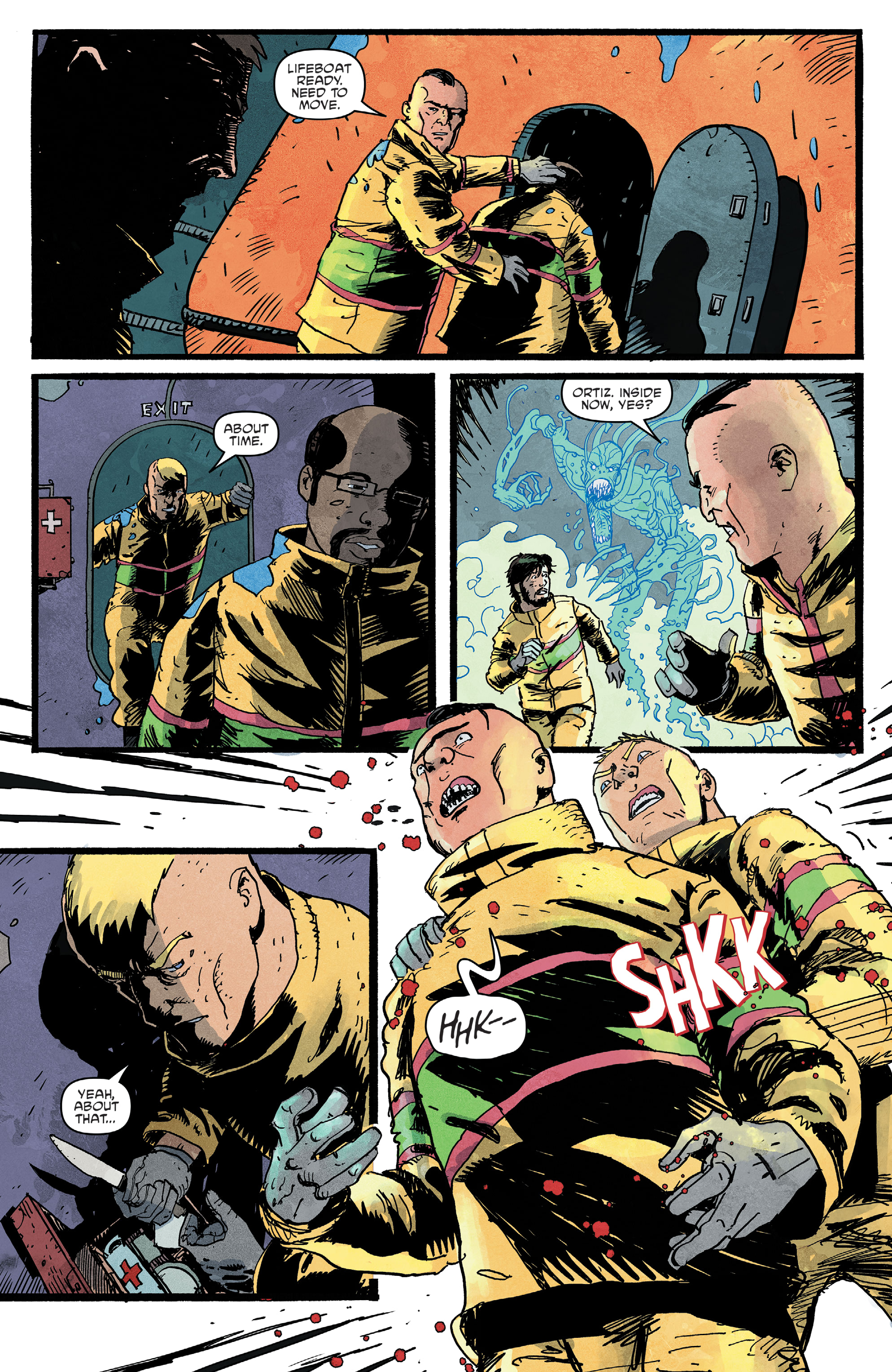 Read online Dead Seas comic -  Issue #5 - 16
