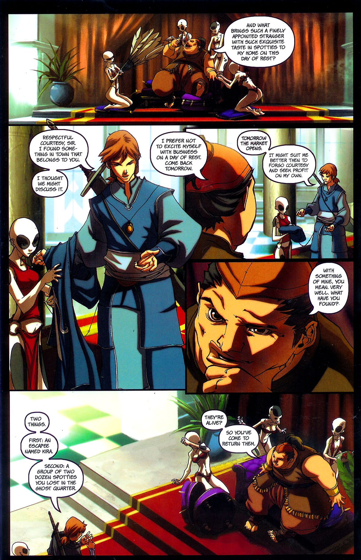 Read online Exalted comic -  Issue #4 - 8