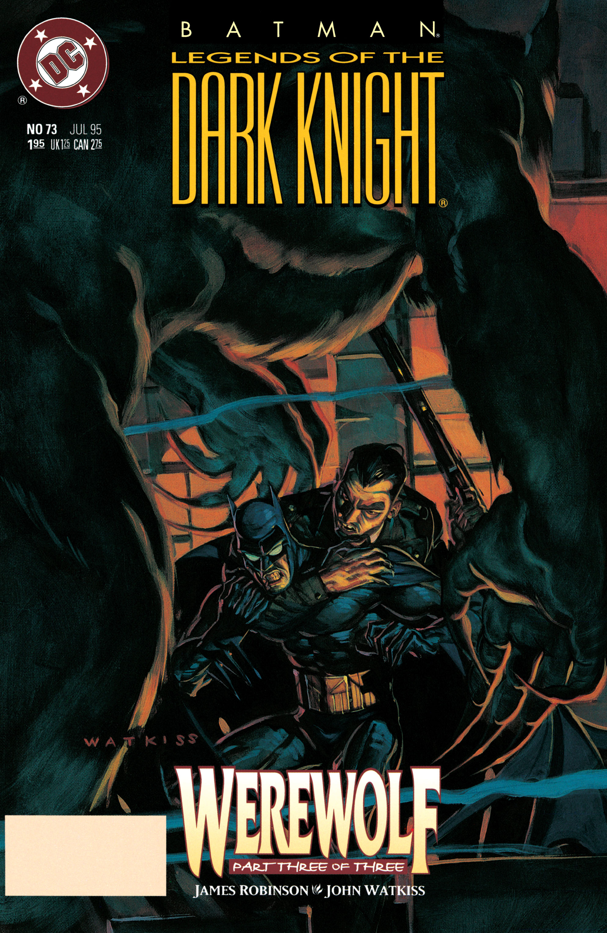 Batman: Legends of the Dark Knight 73 Page 0