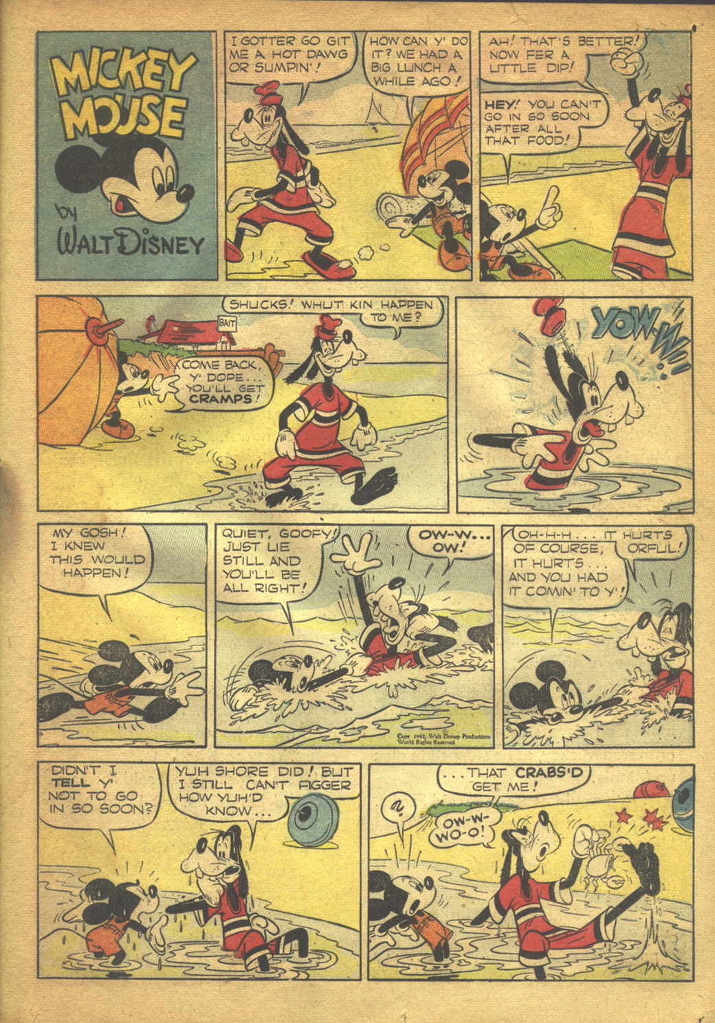 Read online Walt Disney's Comics and Stories comic -  Issue #47 - 33