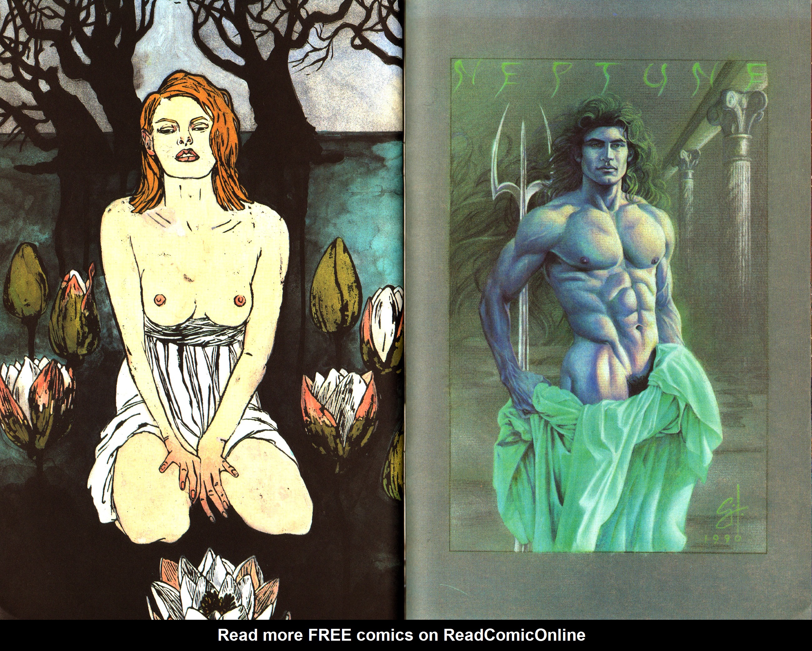 Read online Amazing Heroes Swimsuit Special comic -  Issue # TPB 5 - 20