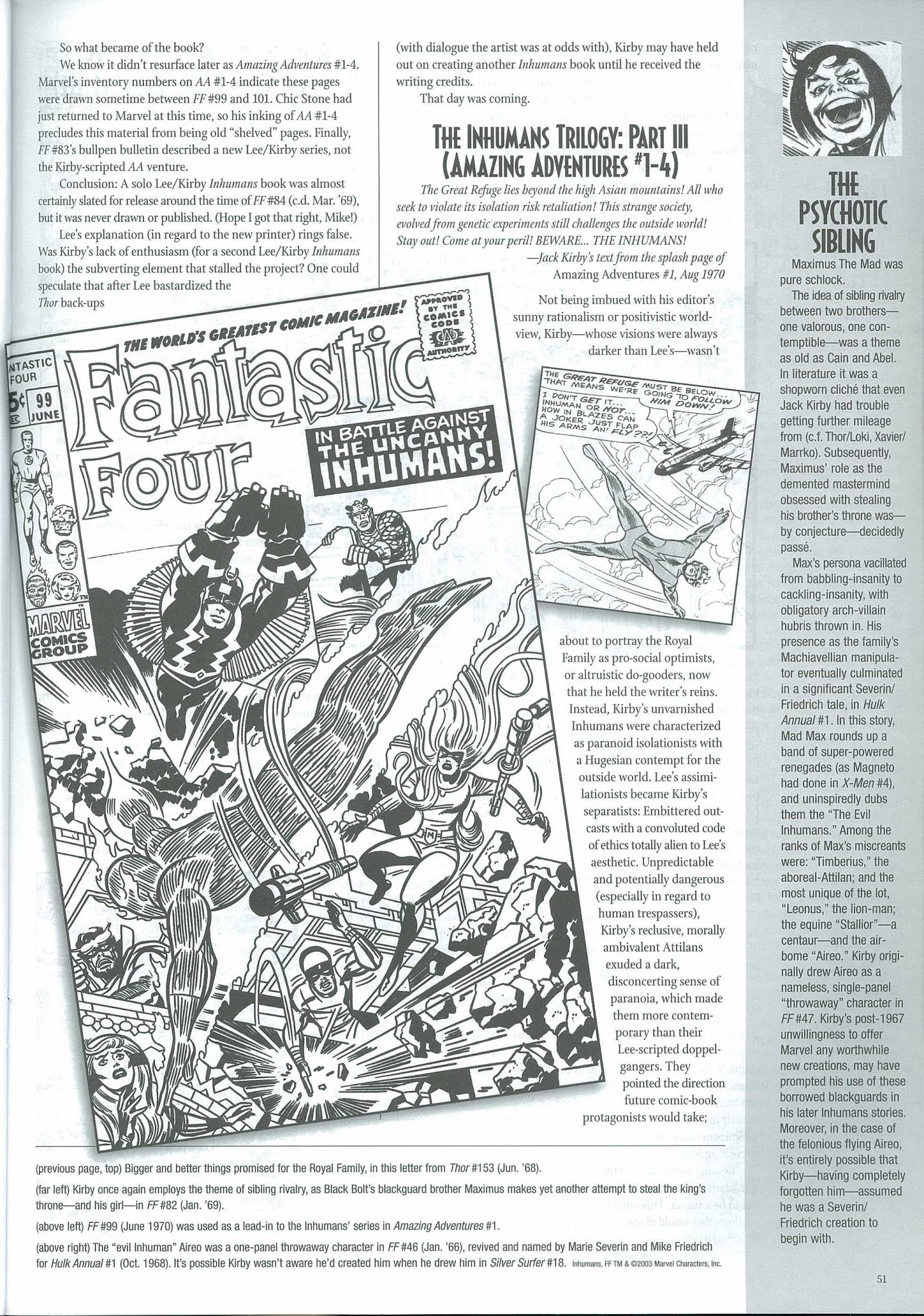 Read online The Jack Kirby Collector comic -  Issue #39 - 53