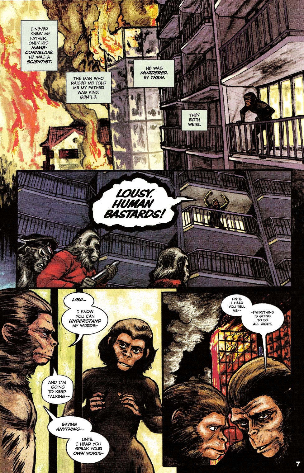 Read online Revolution on the Planet of the Apes comic -  Issue #1 - 9
