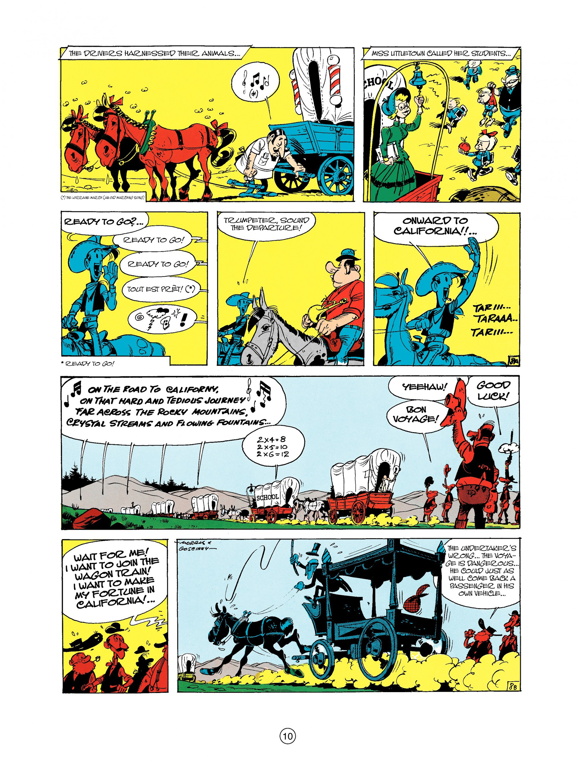 Read online A Lucky Luke Adventure comic -  Issue #9 - 10