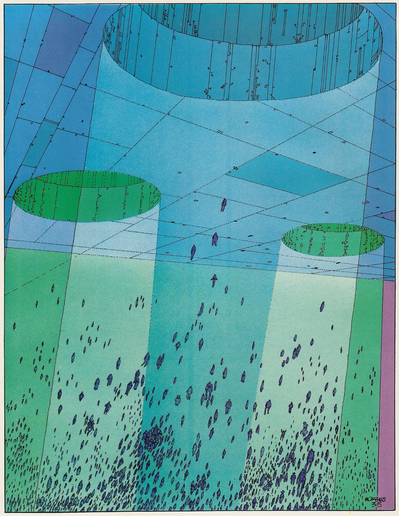 Read online Epic Graphic Novel: Moebius comic -  Issue # TPB 1 - 48