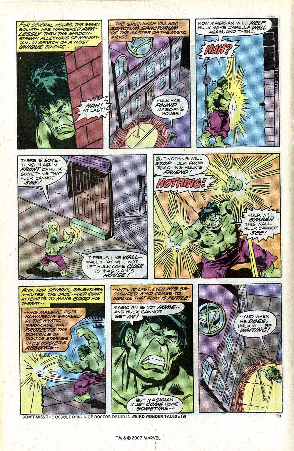 Read online The Incredible Hulk (1968) comic -  Issue #206 - 18