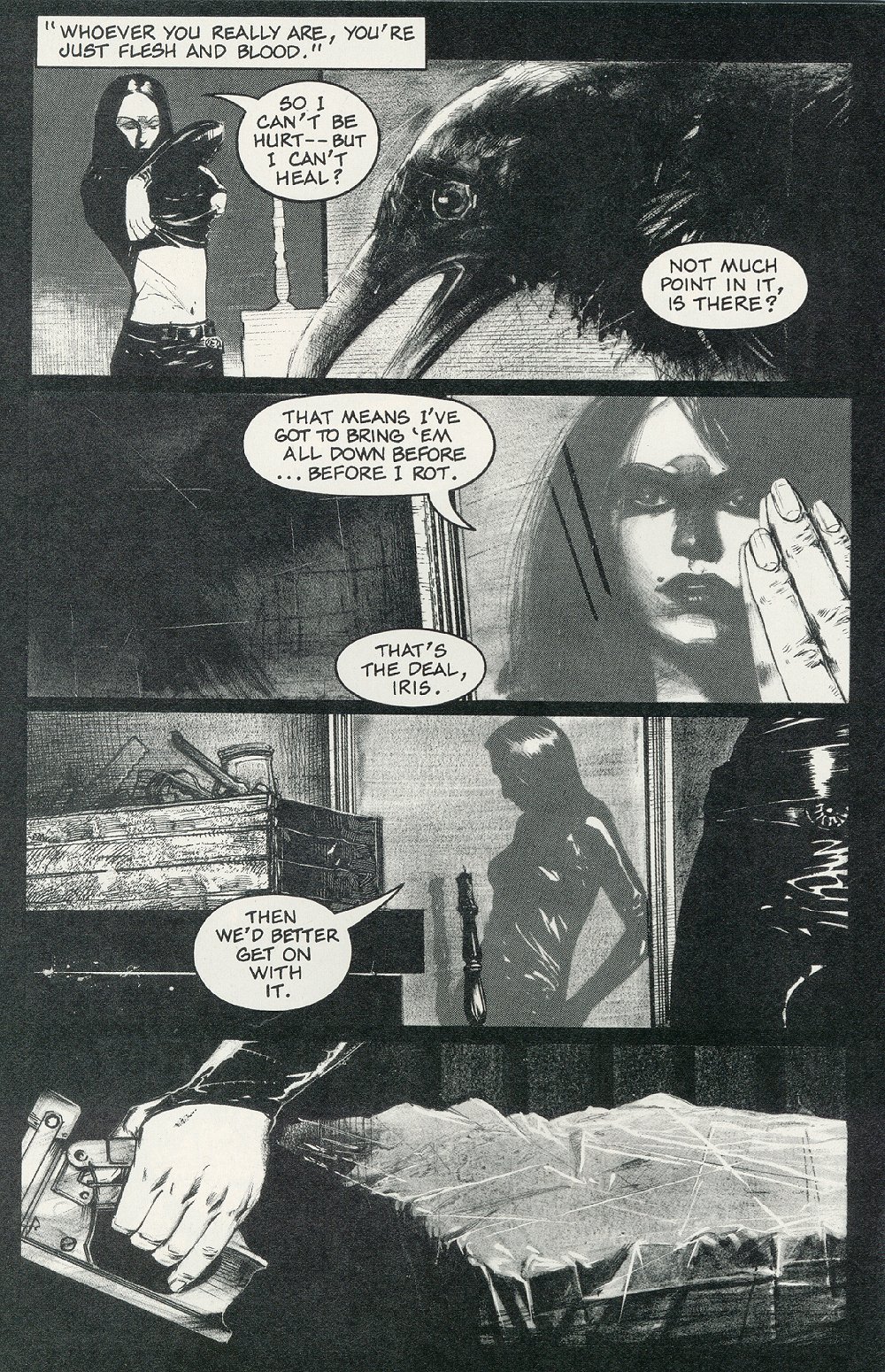 Read online The Crow: Flesh and Blood comic -  Issue #2 - 5