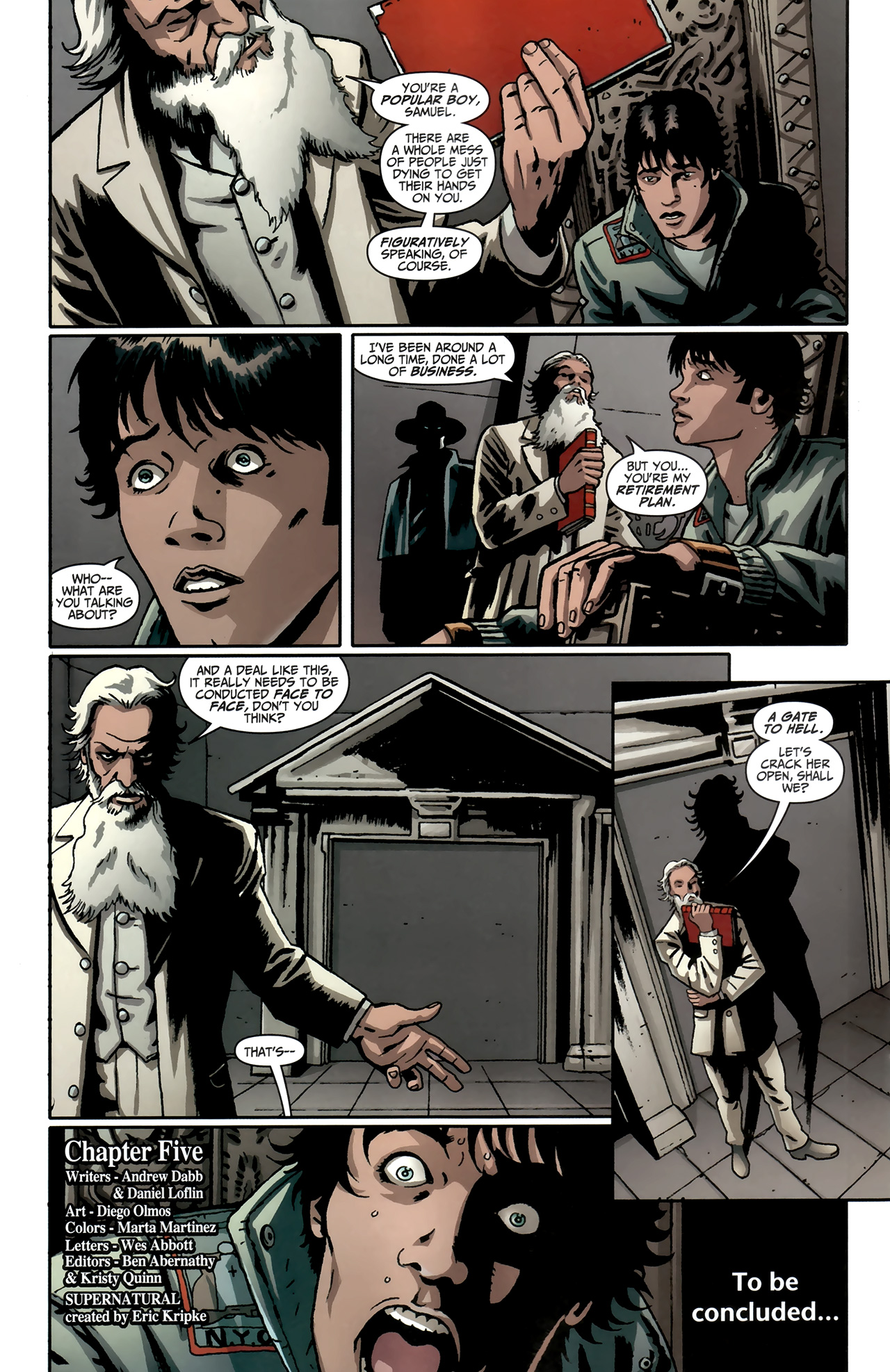 Read online Supernatural: Beginning's End comic -  Issue #5 - 23