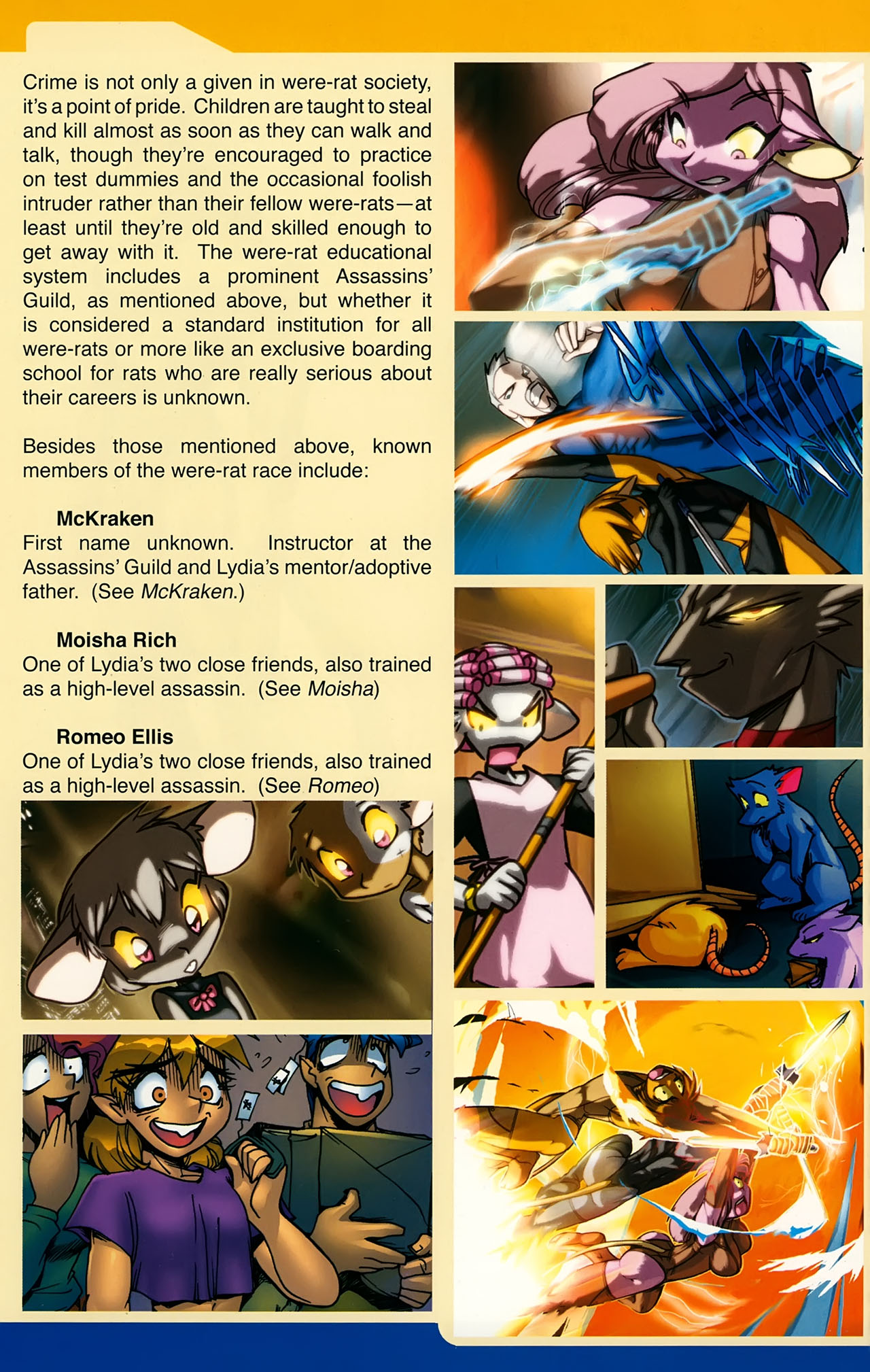 Read online Gold Digger Sourcebook: The Official Handbook of the GD Universe comic -  Issue #16 - 17