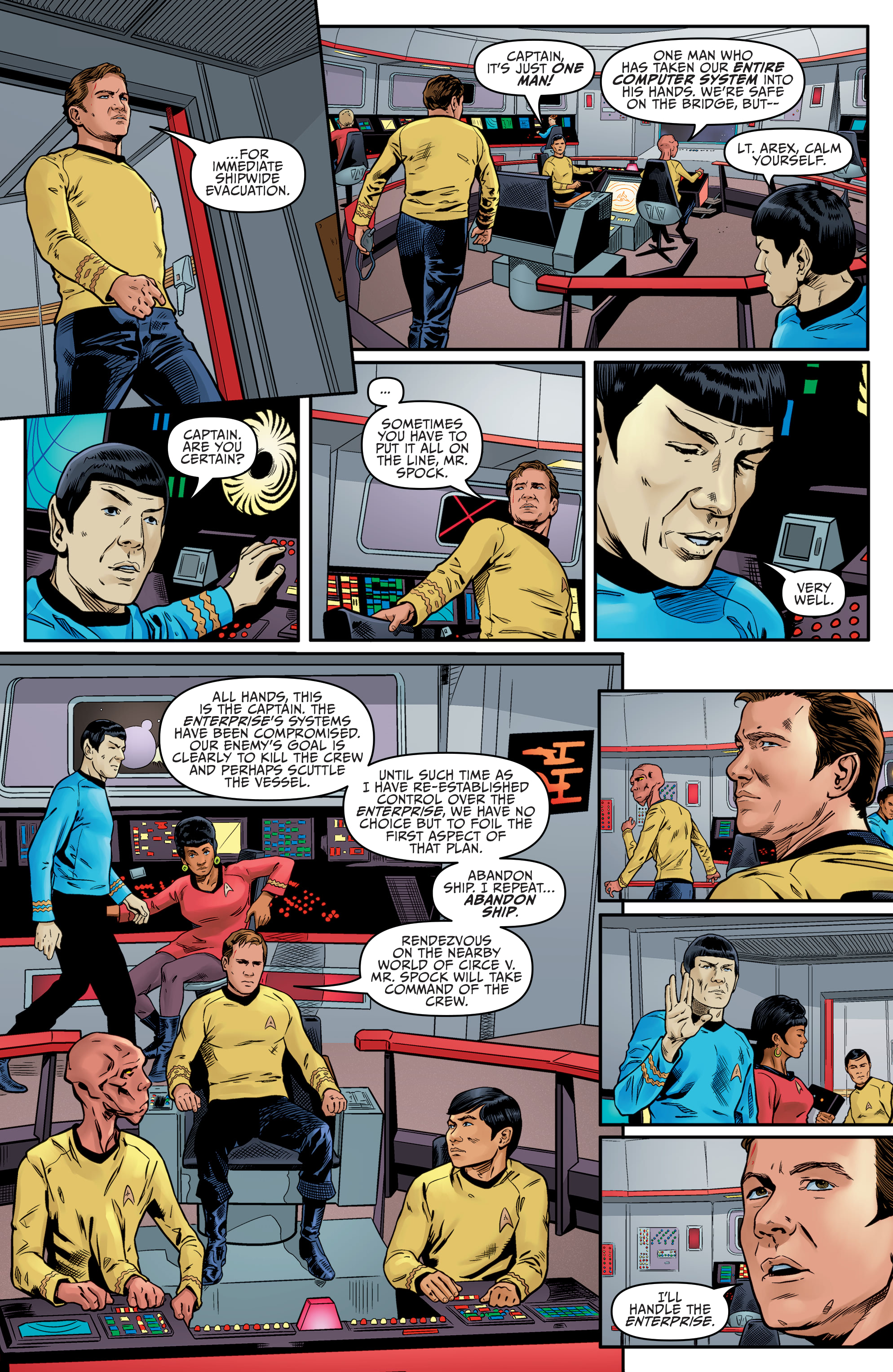 Read online Star Trek: Year Five comic -  Issue #11 - 17