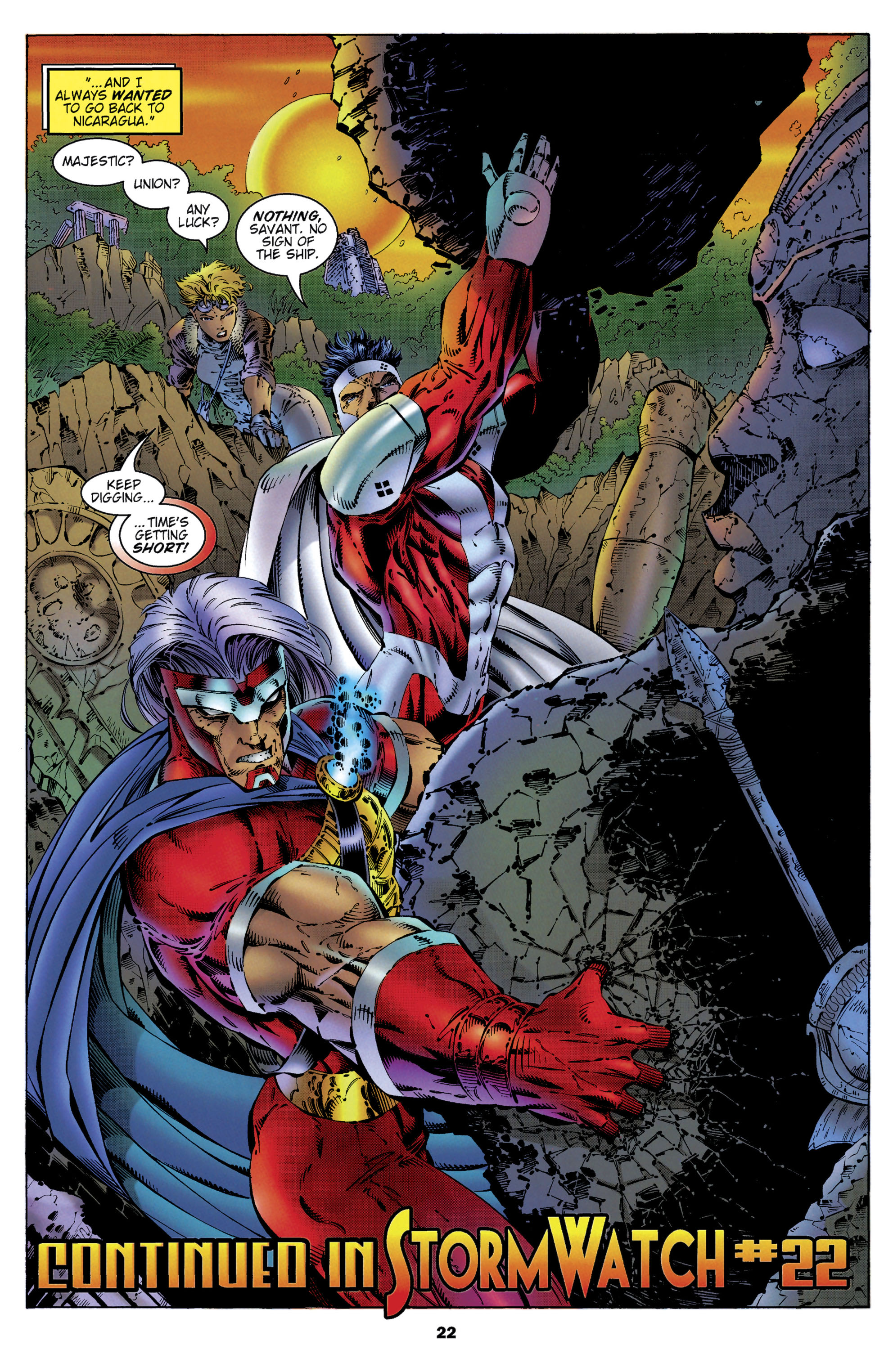 Read online Backlash comic -  Issue #8 - 21