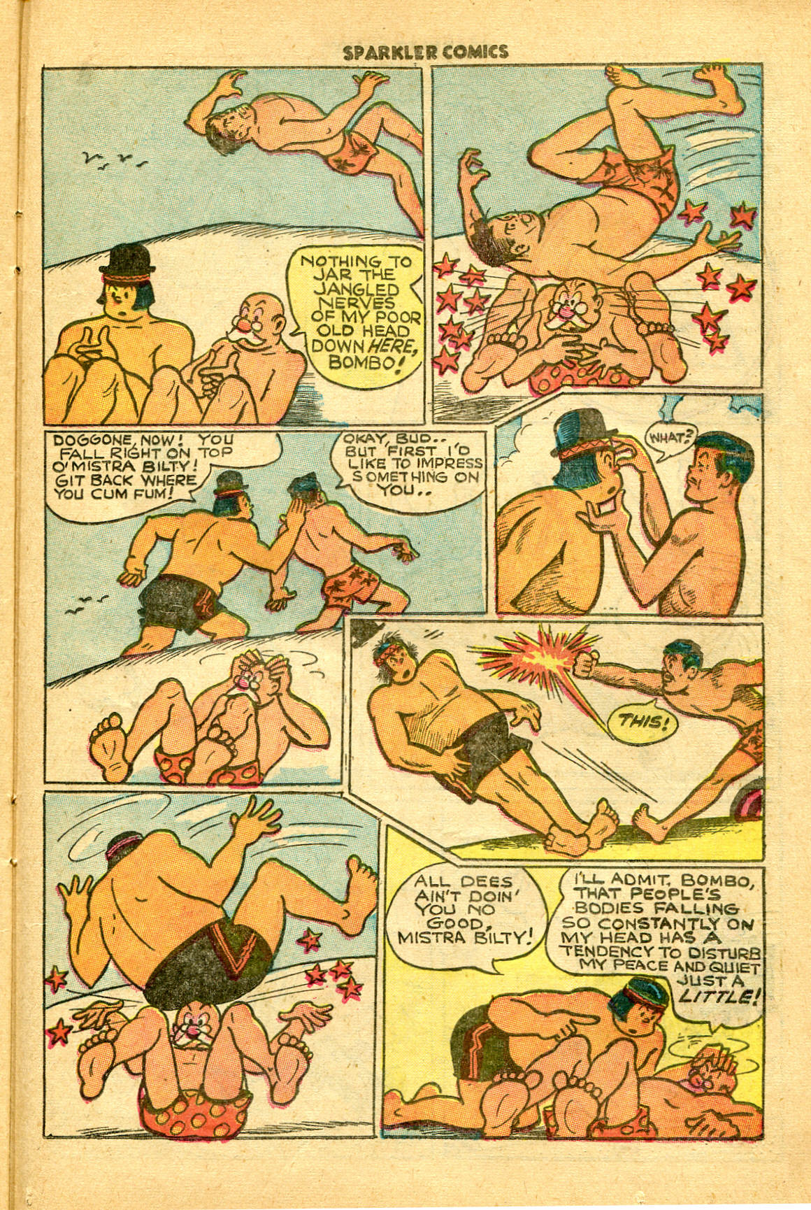 Read online Sparkler Comics comic -  Issue #64 - 35