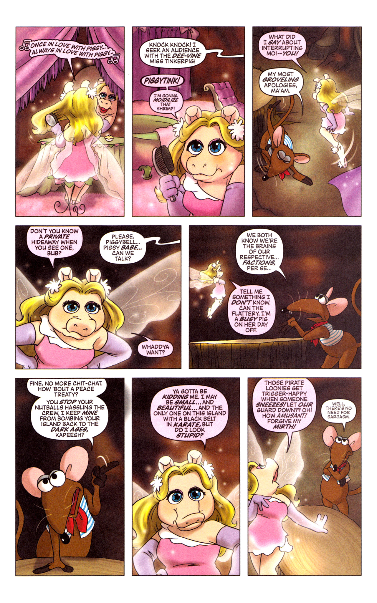 Read online Muppet Peter Pan comic -  Issue #3 - 21