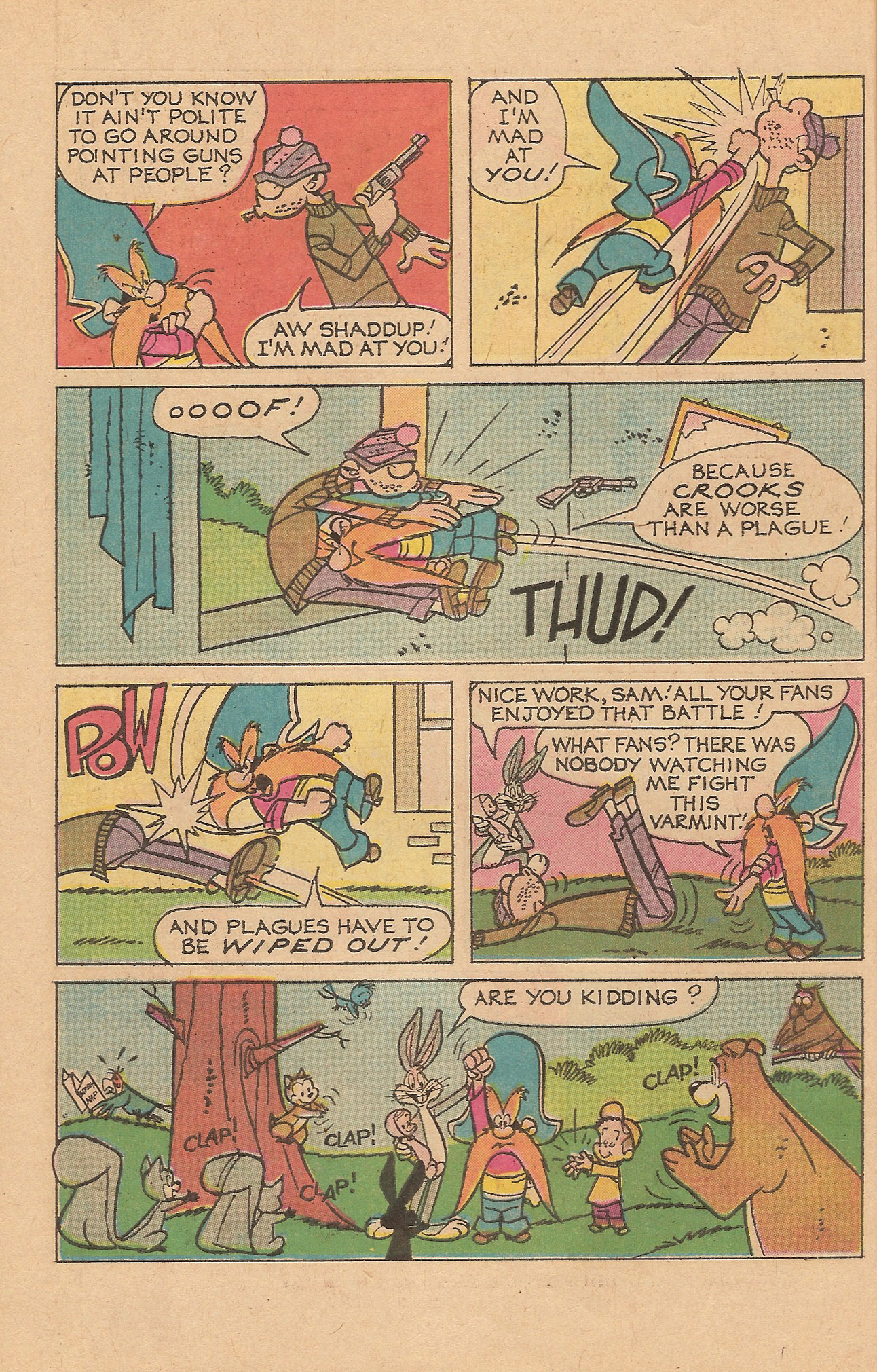 Read online Yosemite Sam and Bugs Bunny comic -  Issue #32 - 10