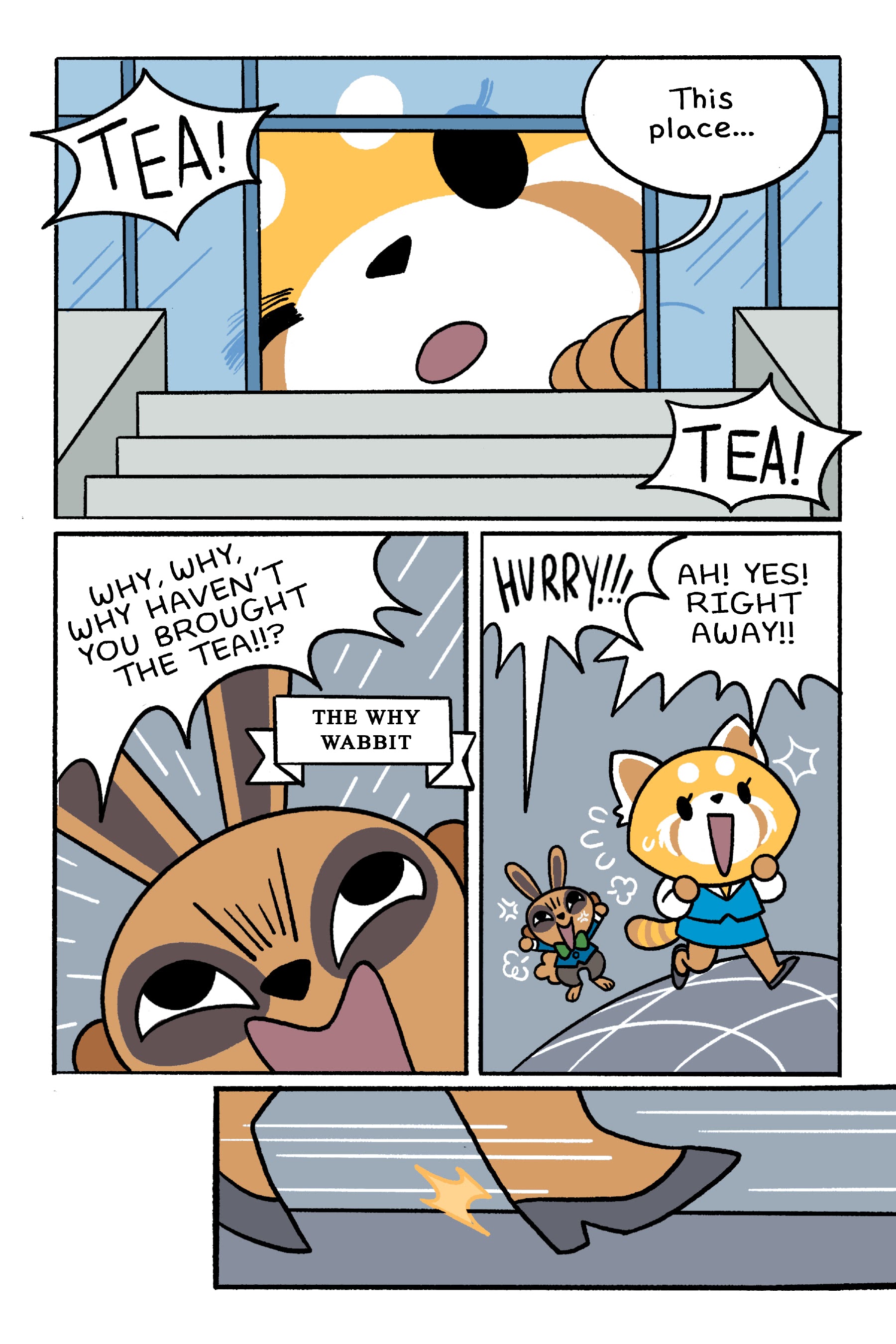Read online Aggretsuko: Down the Rabbit Hole comic -  Issue # TPB - 19