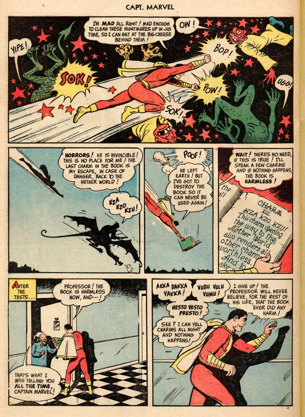 Read online Captain Marvel Adventures comic -  Issue #102 - 32