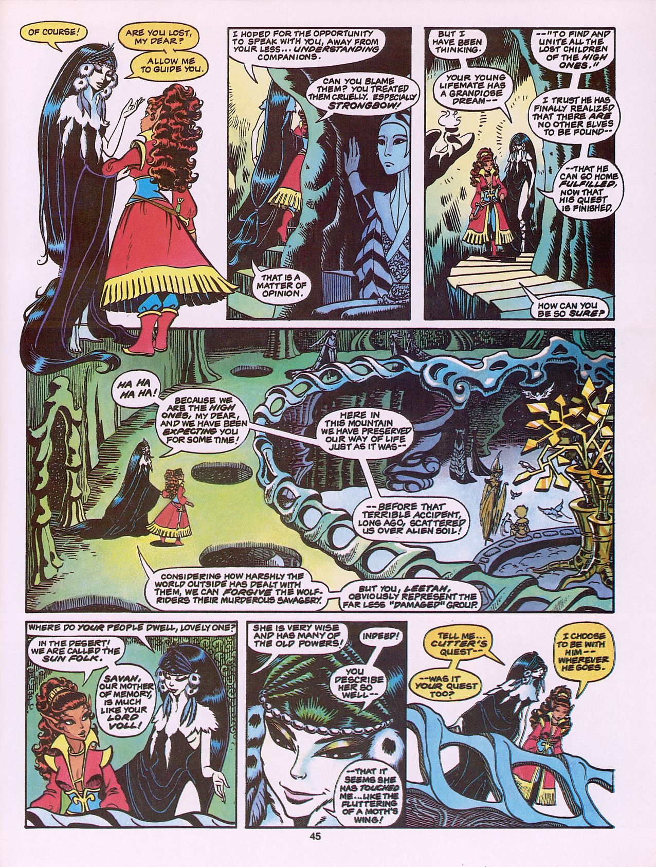 Read online ElfQuest (Starblaze Edition) comic -  Issue # TPB 3 - 53