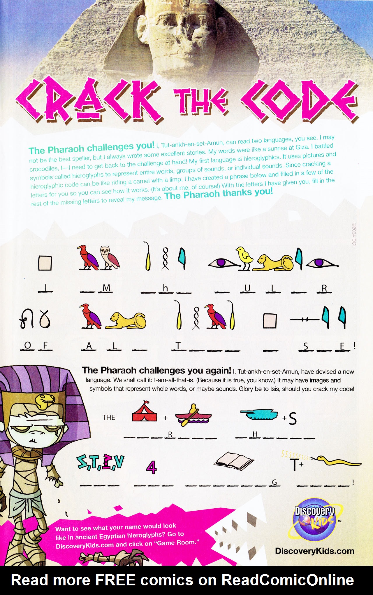 Read online Tutenstein comic -  Issue # Full - 15