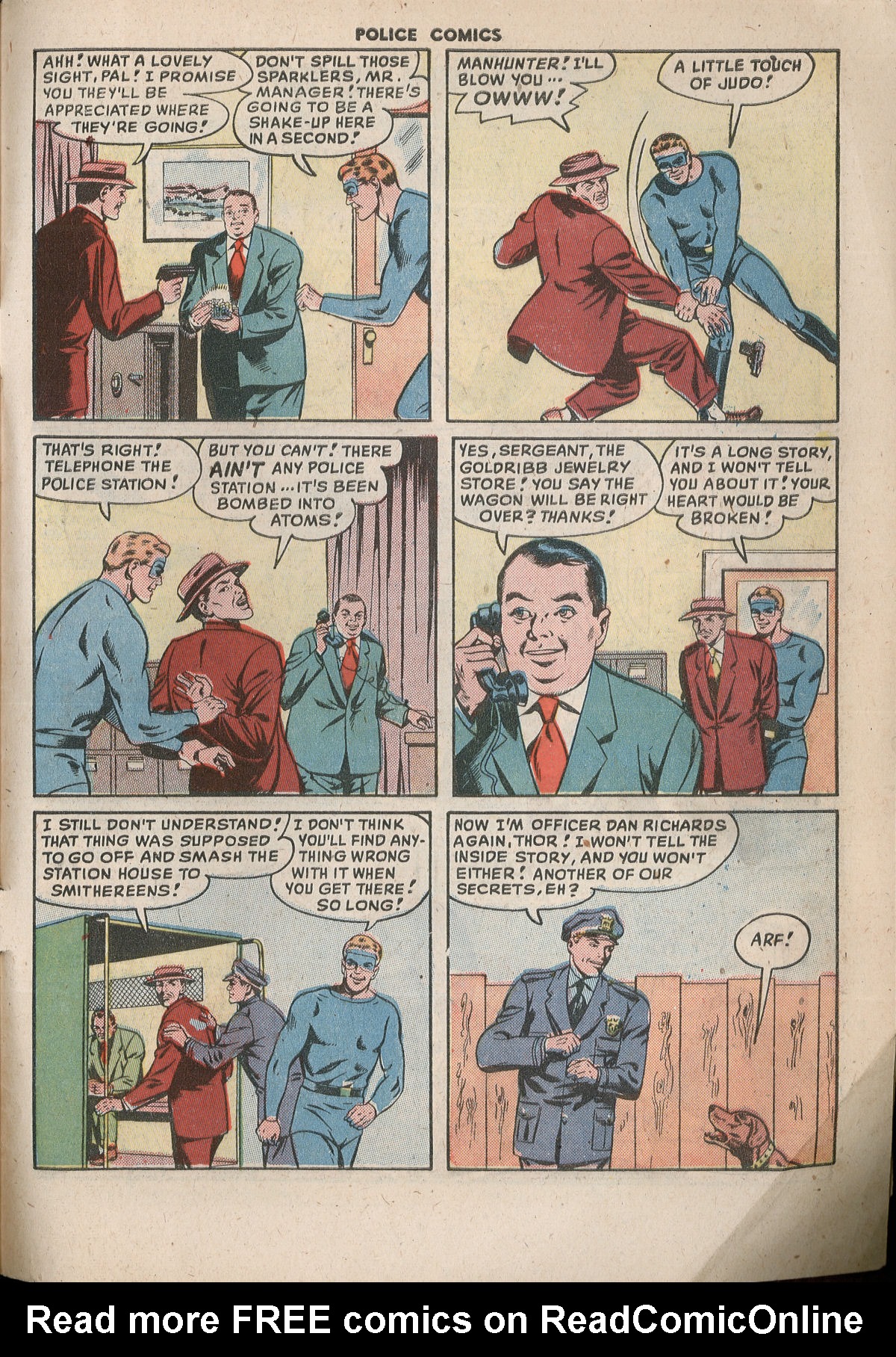 Read online Police Comics comic -  Issue #95 - 33