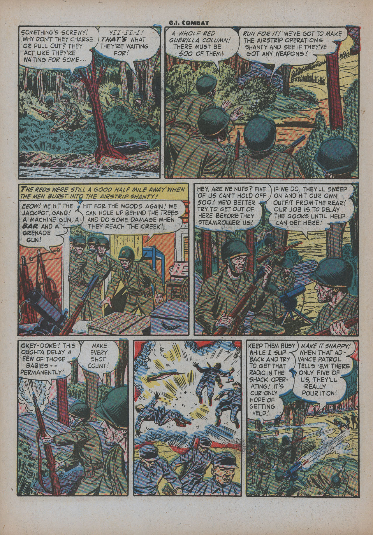 Read online G.I. Combat (1952) comic -  Issue #8 - 31